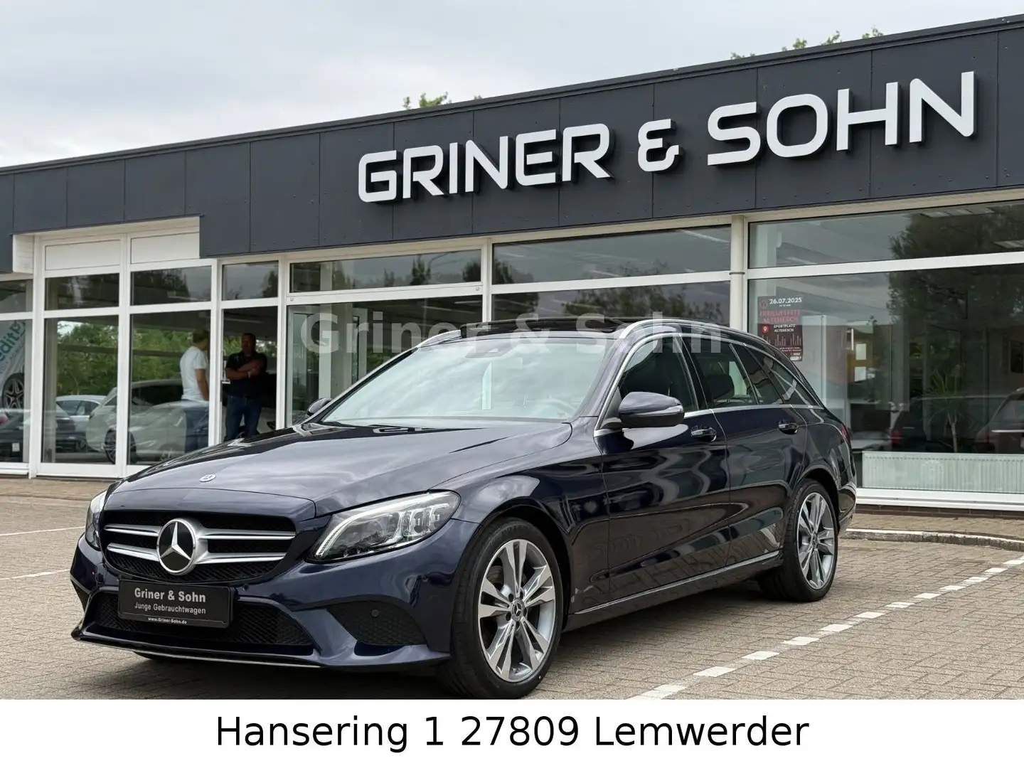 Mercedes-Benz C 220 d Avantgarde,Pano,Ambiente,Multi-Beam.AHK Azul - 1