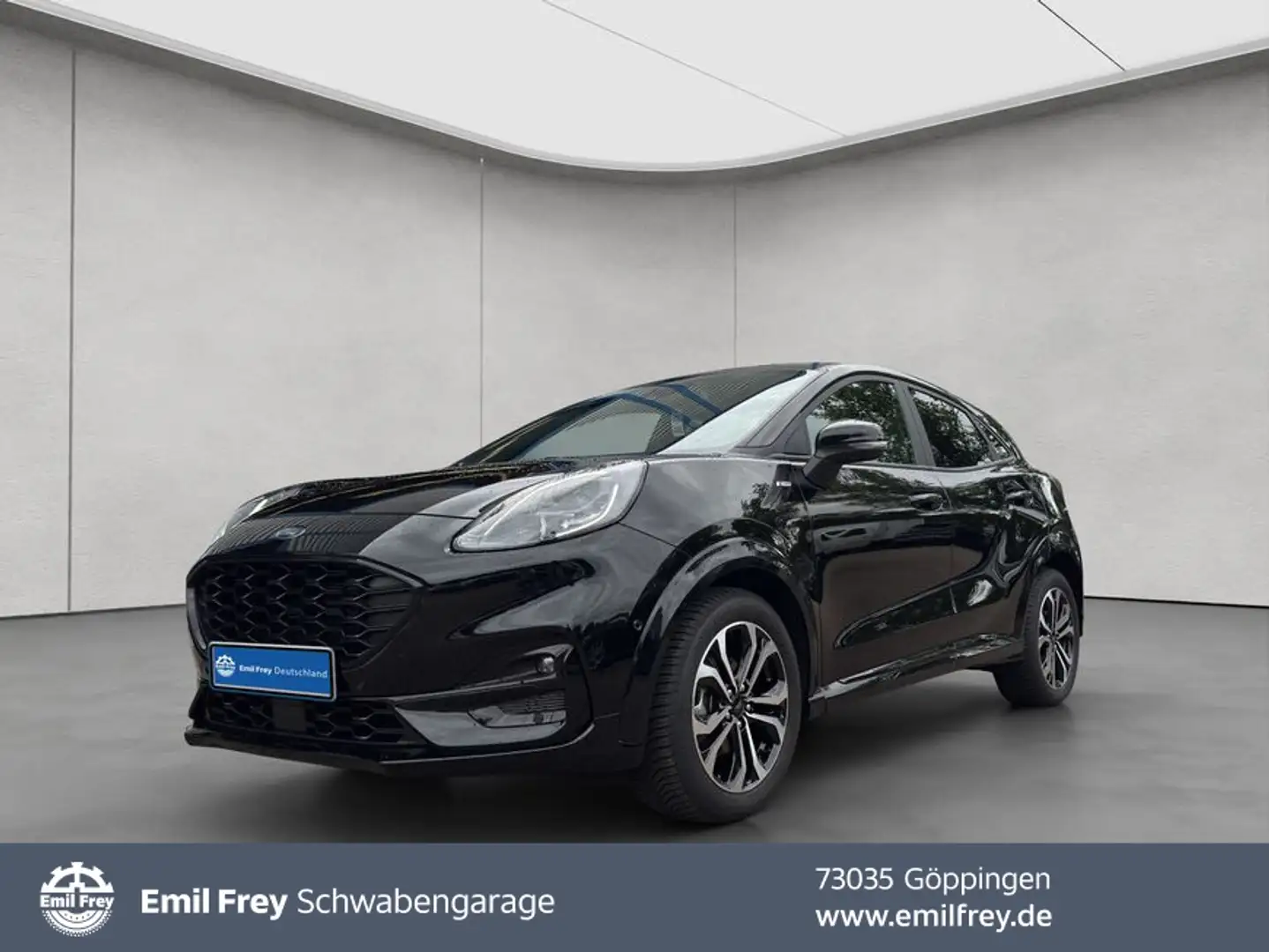 Ford Puma 1.0 EcoBoost Hybrid Aut. ST-LINE Schwarz - 1
