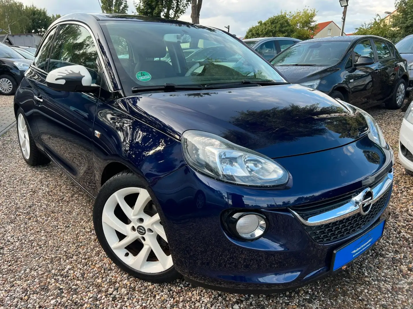 Opel Adam Jam*2.HD*Klima*SHZ*BHZL*Leder*TÜV NEU Blau - 1