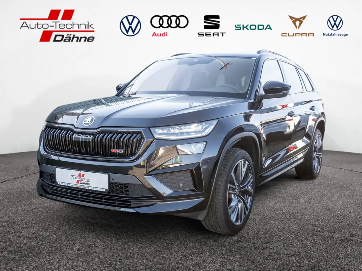 Skoda Kodiaq 2.0 TSI RS 4x4 ACC STANDHZ PANO 360° Schwarz - 1