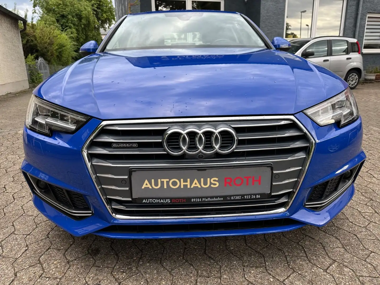 Audi A4 lim. 3.0TDI quattro S Line B&O/ Head Up/360 Blau - 2