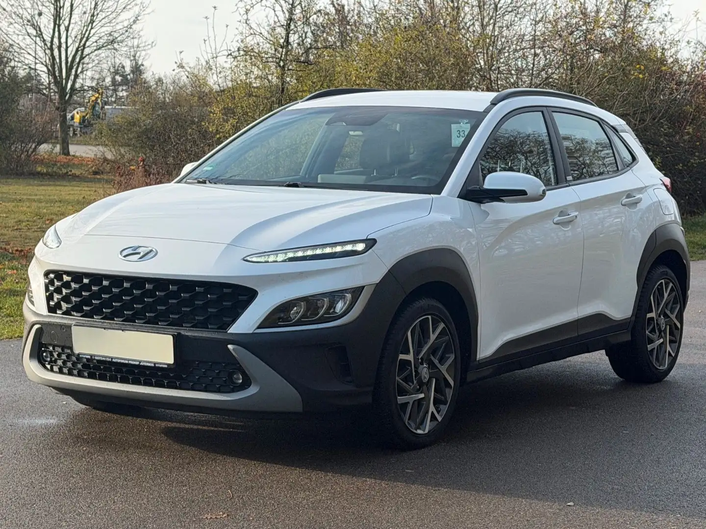 Hyundai KONA 1.6 GDI HEV Trend *Navi*Allwetter*LED*RFK* Blanc - 1