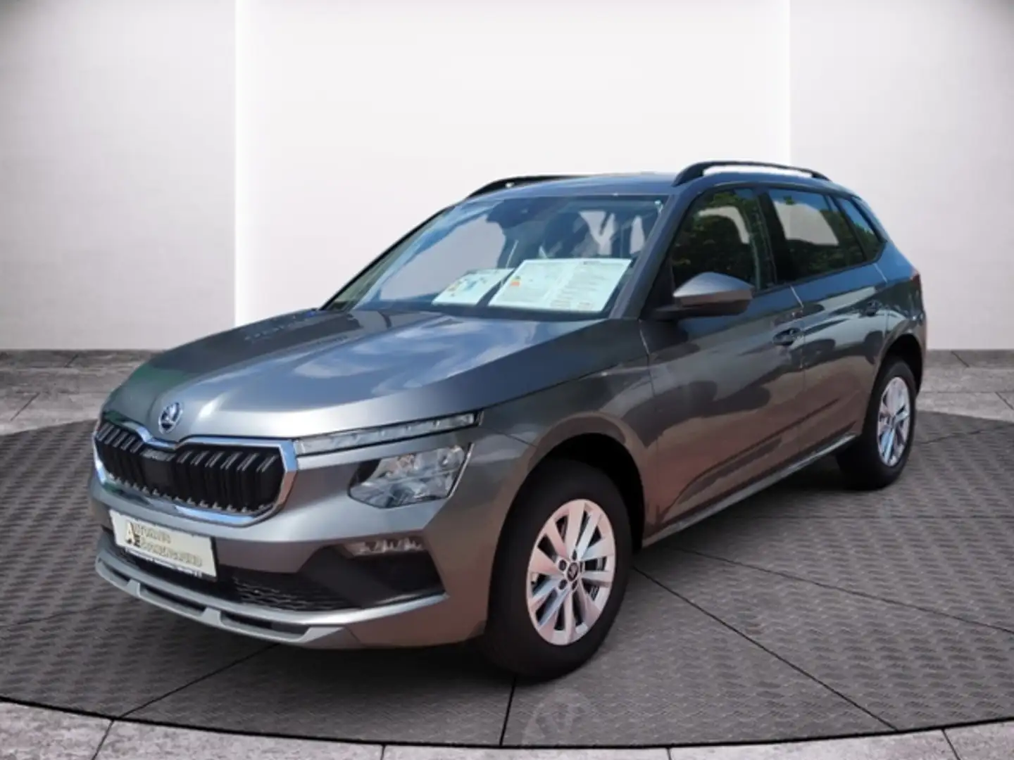Skoda Kamiq 1.0 TSI DSG Selection AHK WINTER PLUS KOMFORT Gris - 2