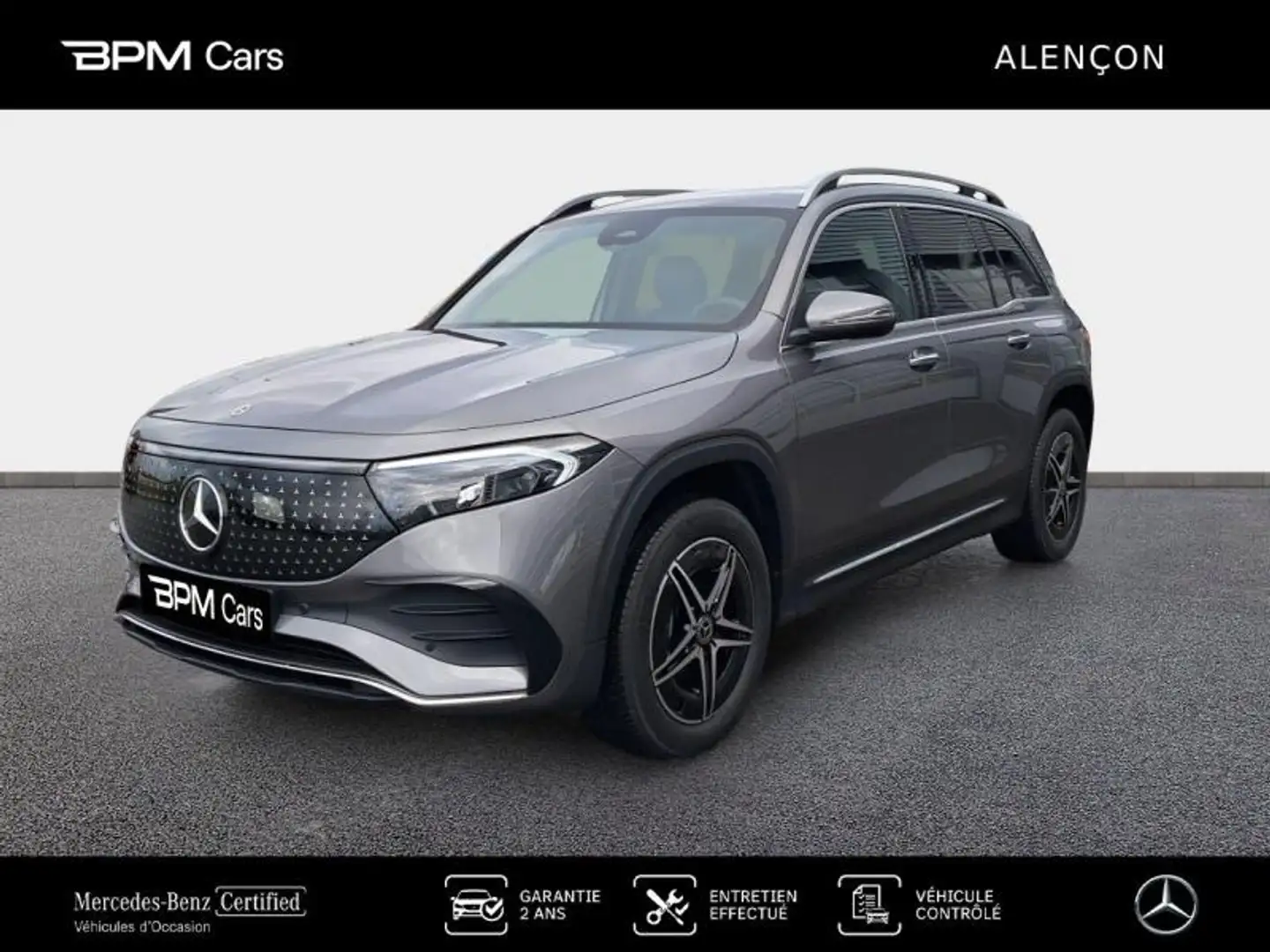 Mercedes-Benz EQB 250 250+ 190ch AMG Line Gris - 1