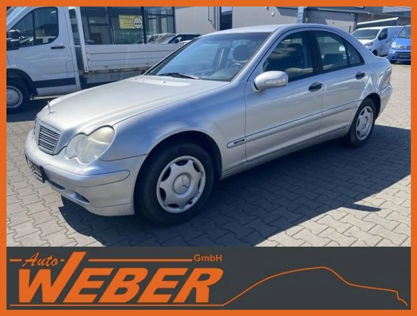 Mercedes-Benz C 200 Kompressor Limousine Klimaautomatik AHK Silber - 1