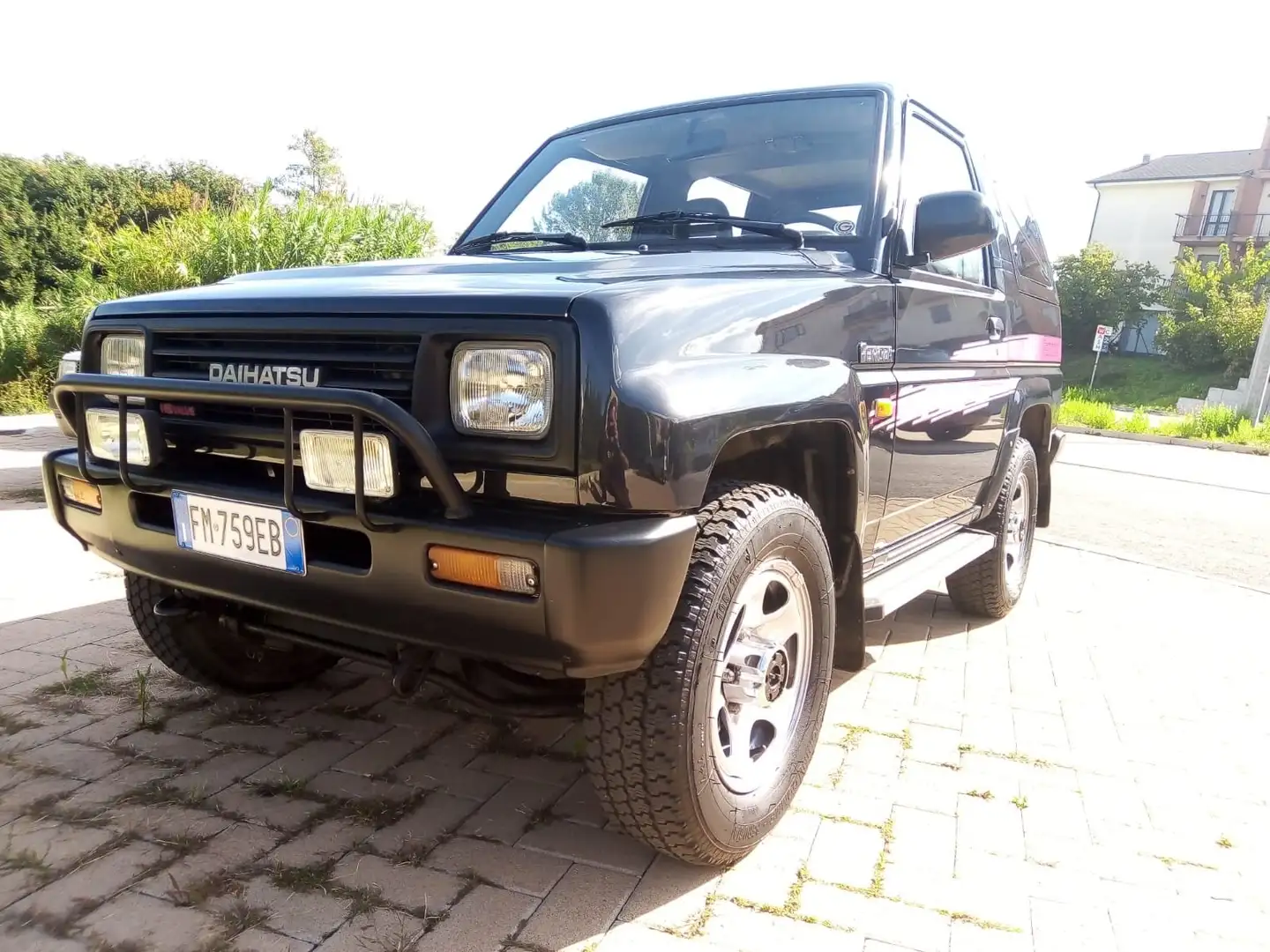 Daihatsu Feroza 1.6i EL-II Resin Top 4x4 Schwarz - 2