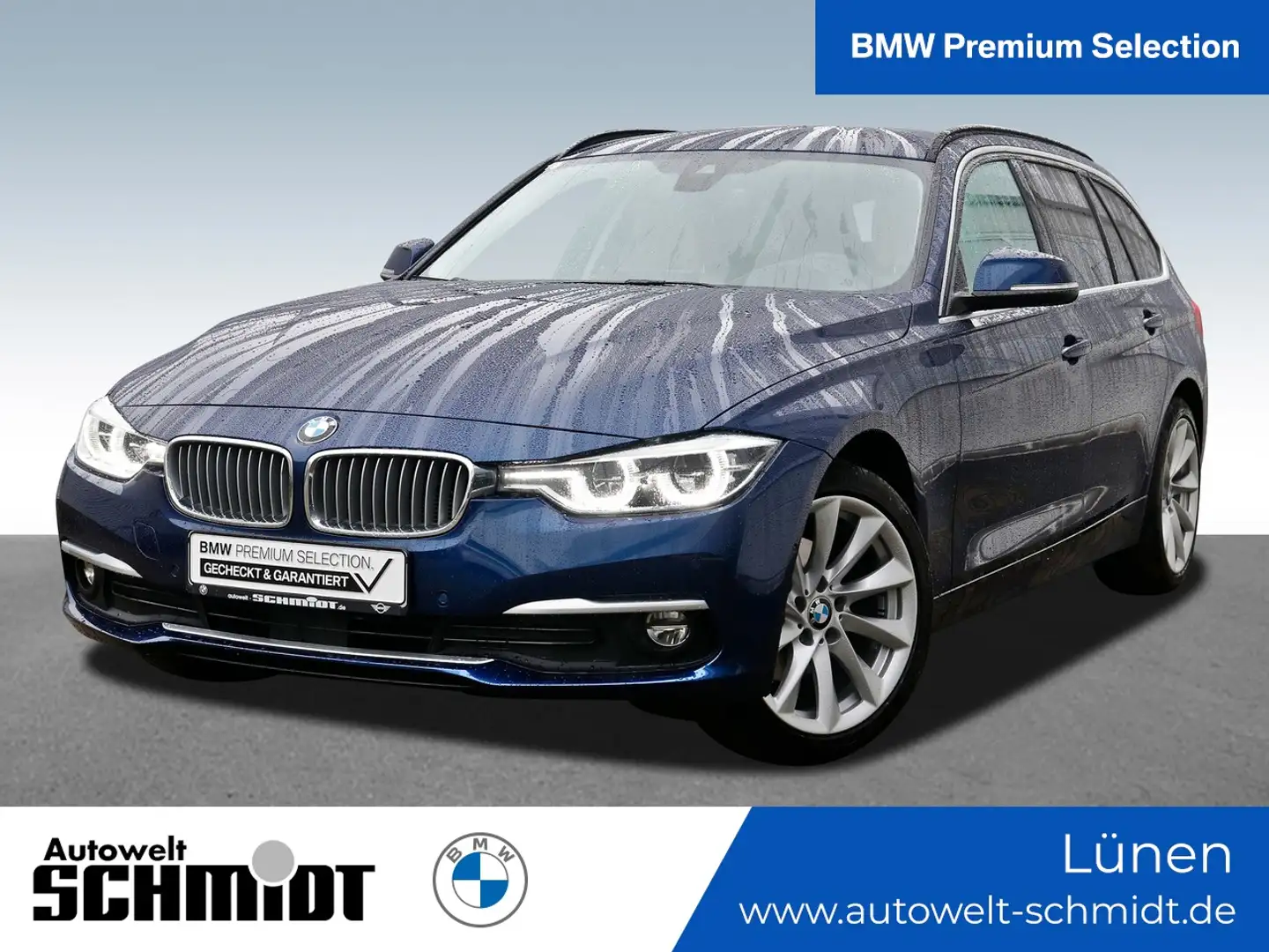 BMW 320 d Touring Luxury Line Purity _2J-BPS-GARANTIE Blu/Azzurro - 1