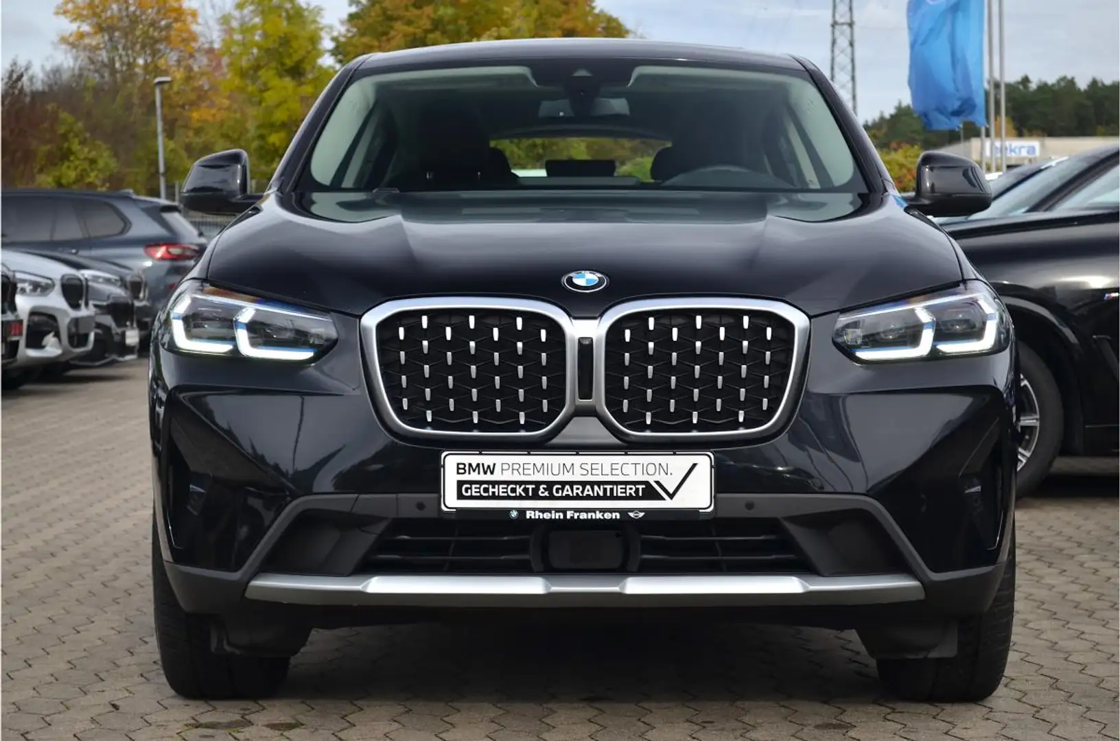 BMW X4 xDrive 20i, LiveCptProf, Laser, Head-Up, ACC, Kame Schwarz - 2