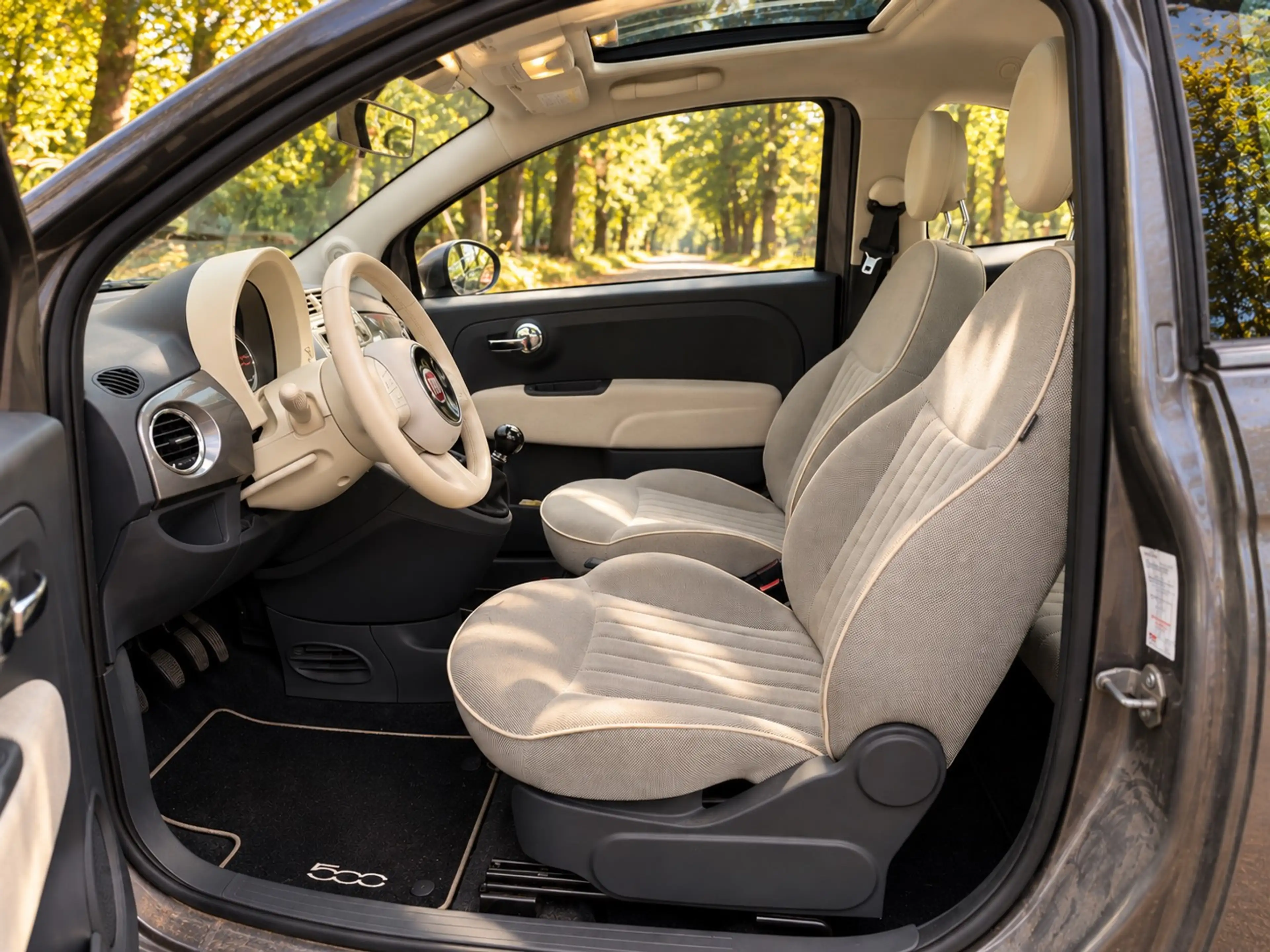 Fiat 500 1.2 essence✅ très jolie❗️toit pano ✅ — photo 10