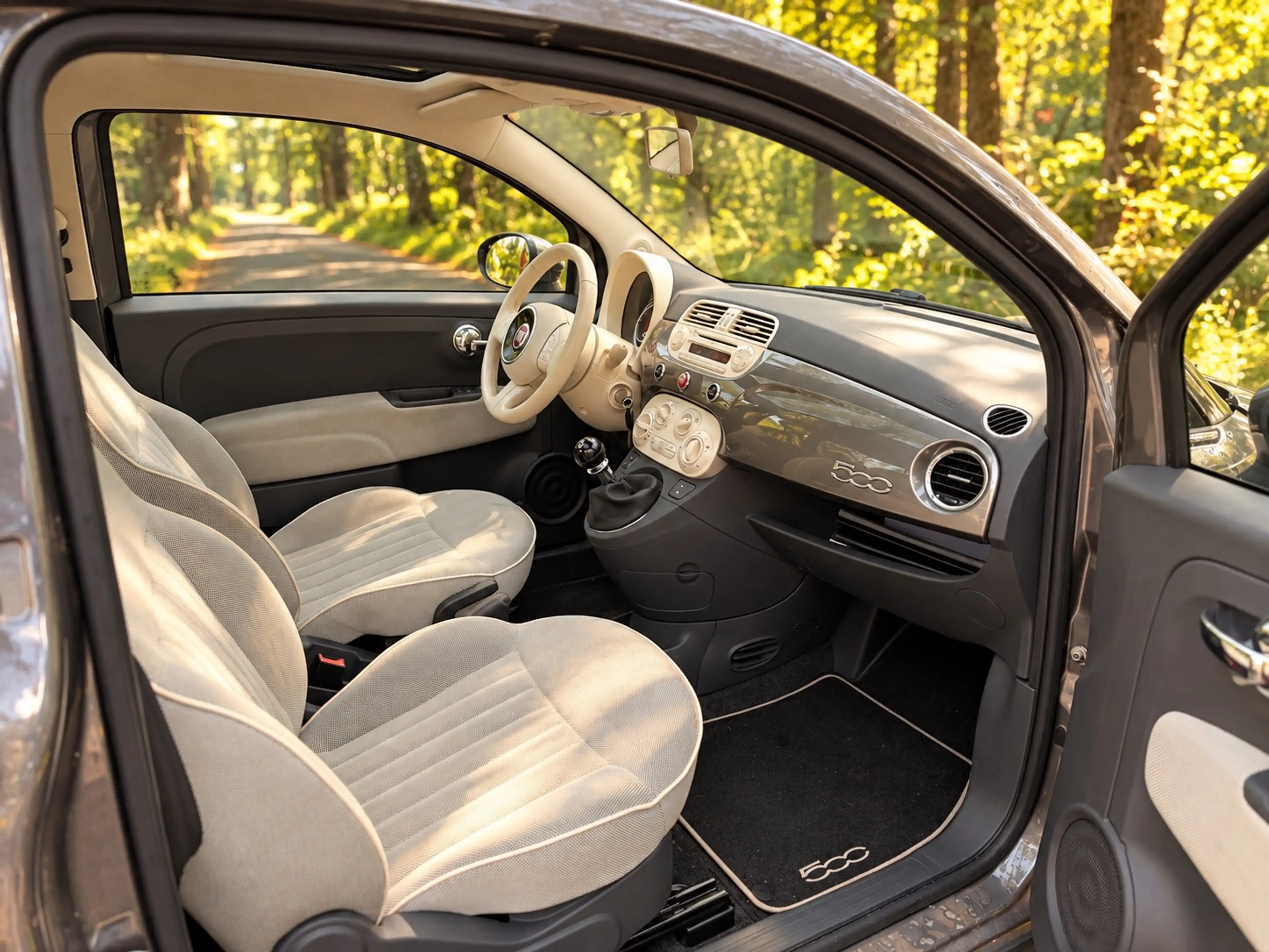 Fiat 500 1.2 essence✅ très jolie❗️toit pano ✅ — photo 13