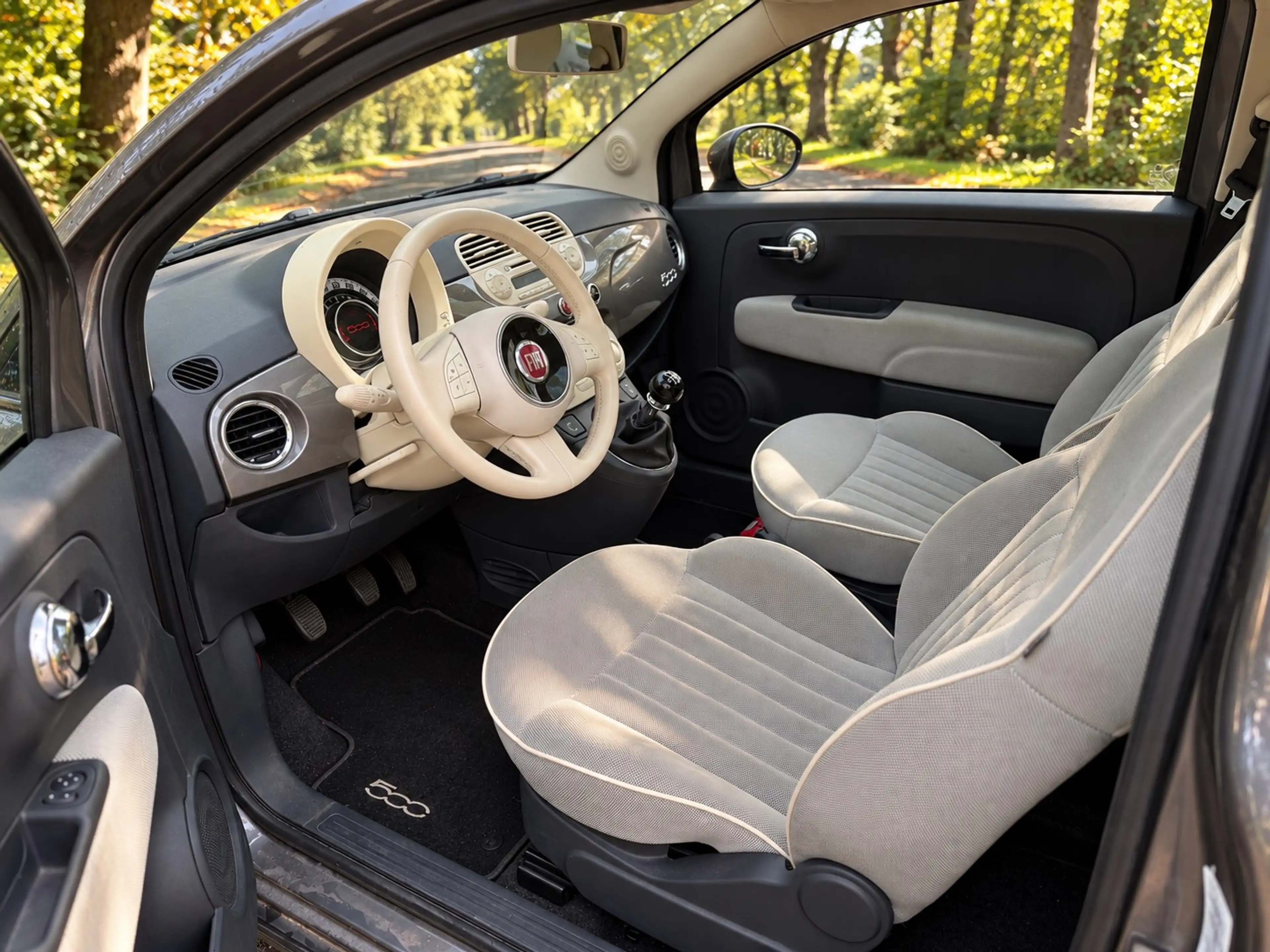 Fiat 500 1.2 essence✅ très jolie❗️toit pano ✅ — photo 9