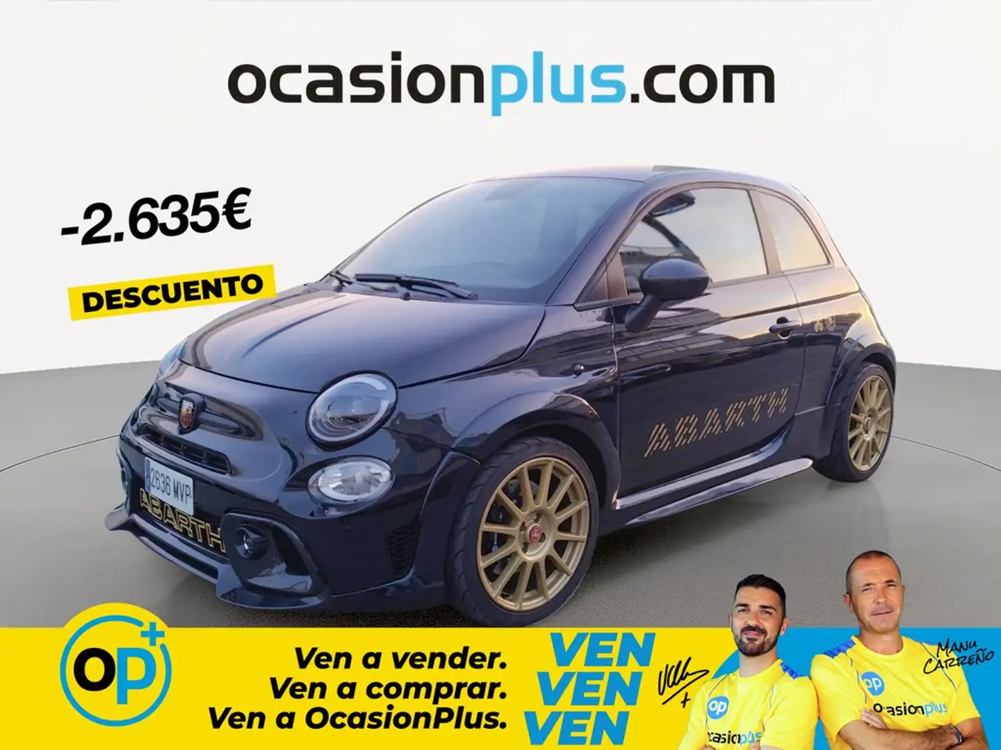 Abarth 695 1.4T JET 75º Anniversario 132KW Negro - 1