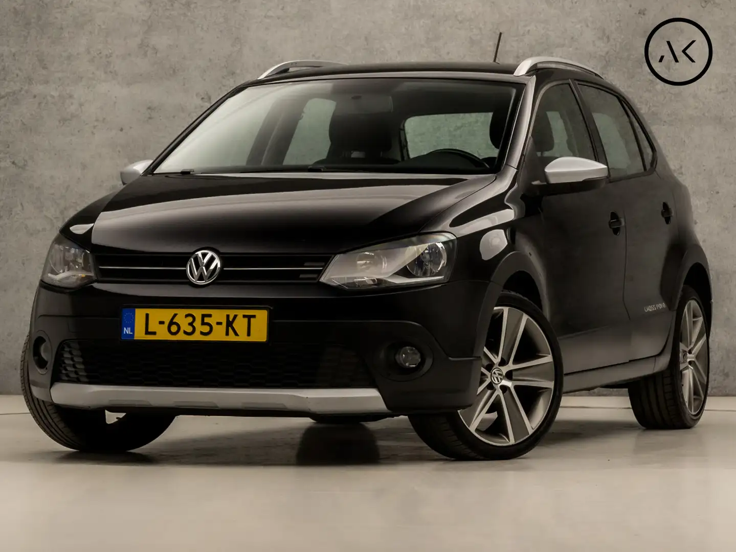 Volkswagen Polo Cross 1.4-16V Sportline Automaat (CRUISE, ELEK PAKKET, L Zwart - 1