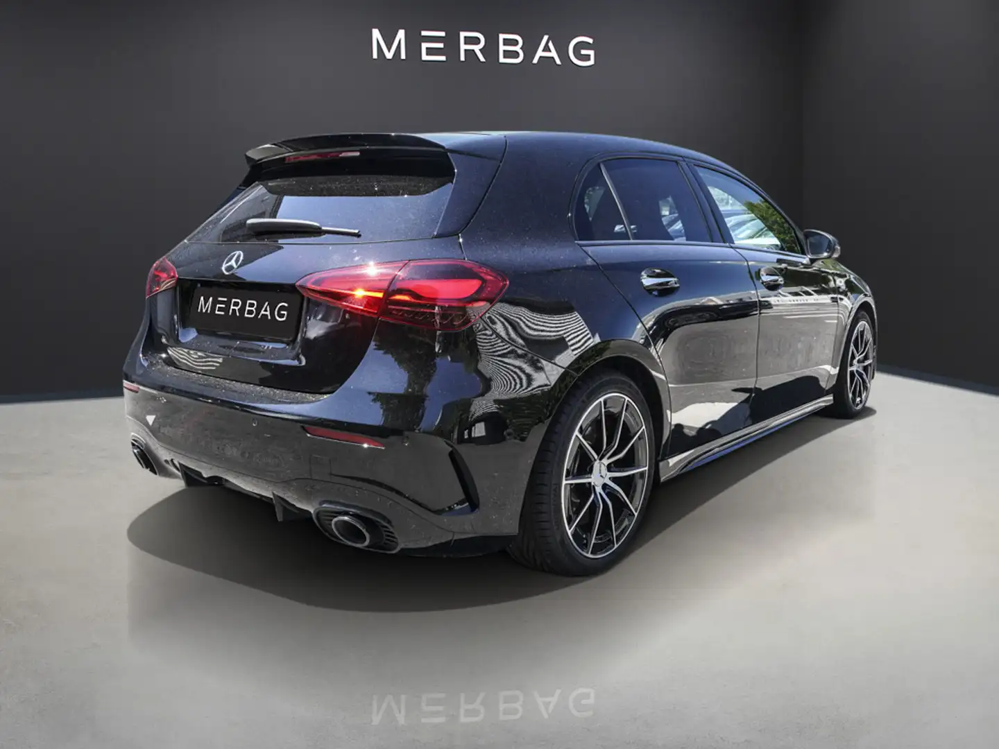 Mercedes-Benz A 35 AMG MULTIBEAM AHK NIGHT 360KAMERA MEMORY Noir - 2