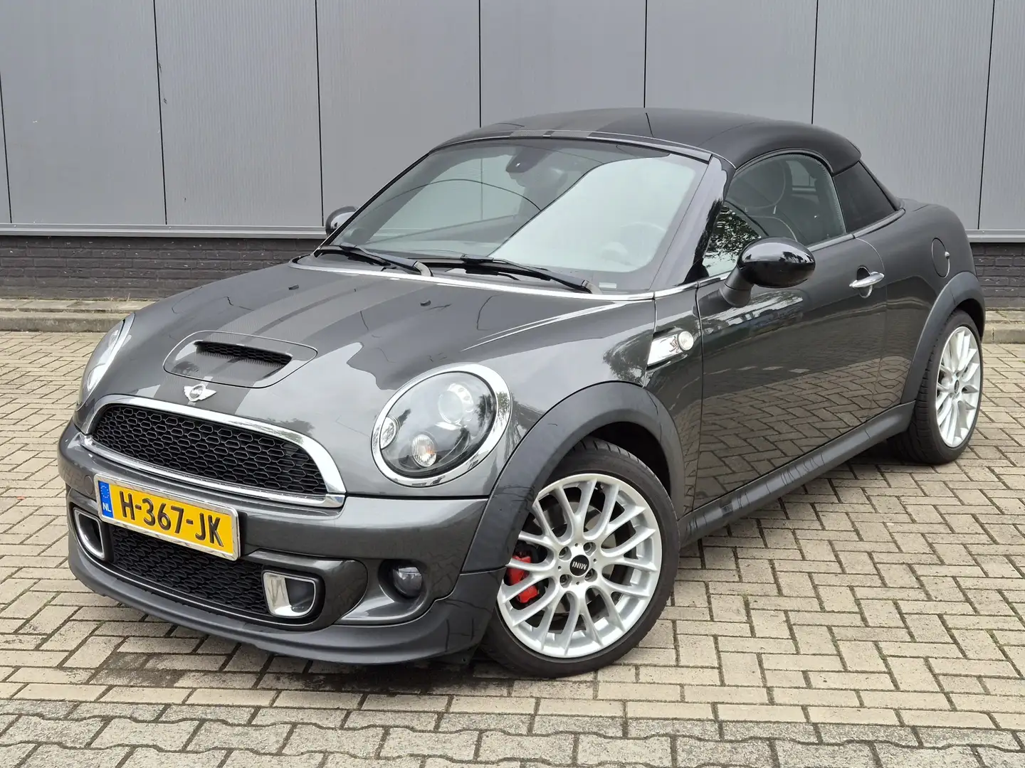 MINI Cooper 1.6 Cooper S Chili leder navi 17inch goed onderhou Grijs - 1
