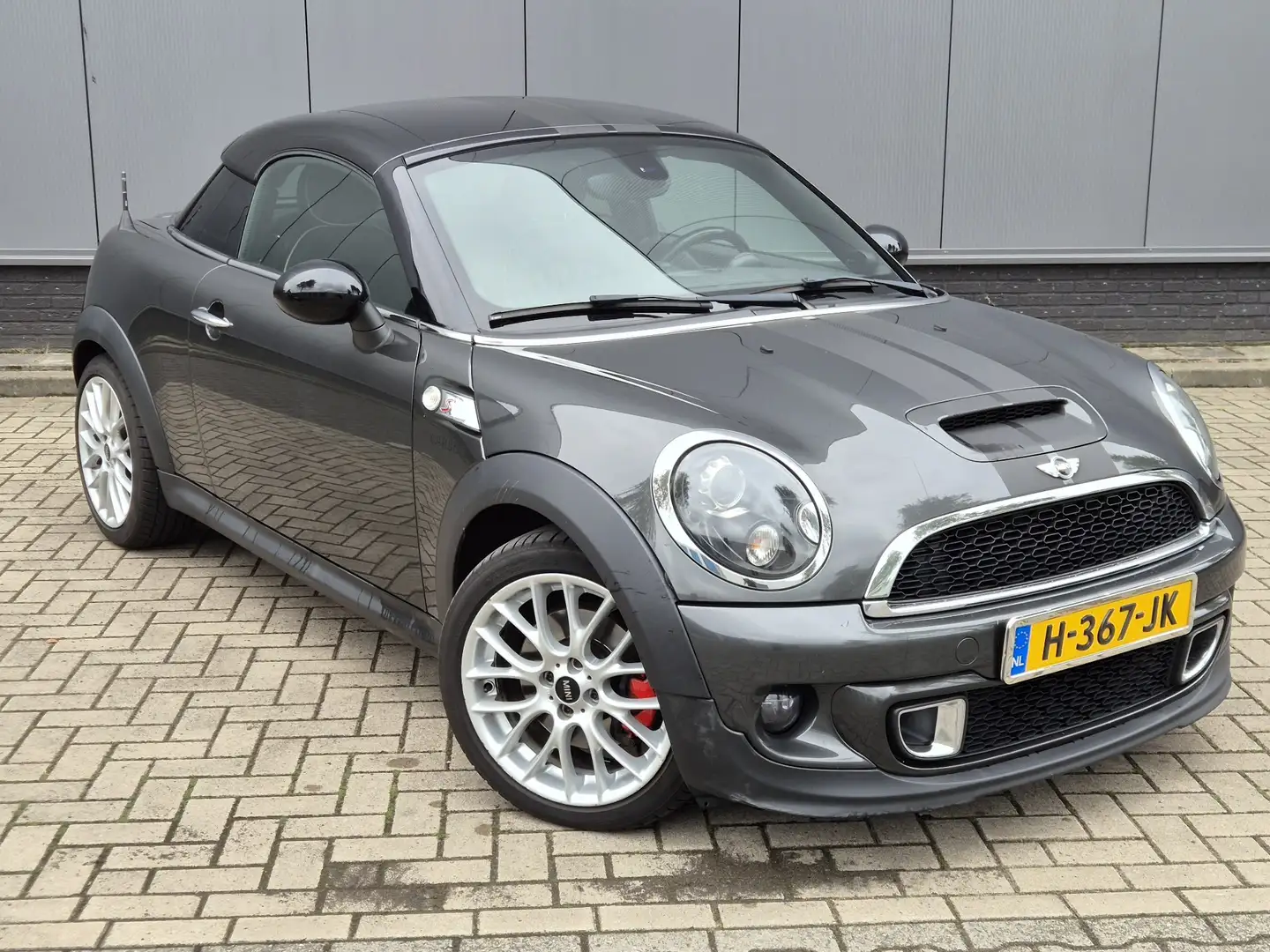 MINI Cooper 1.6 Cooper S Chili leder navi 17inch goed onderhou Grijs - 2