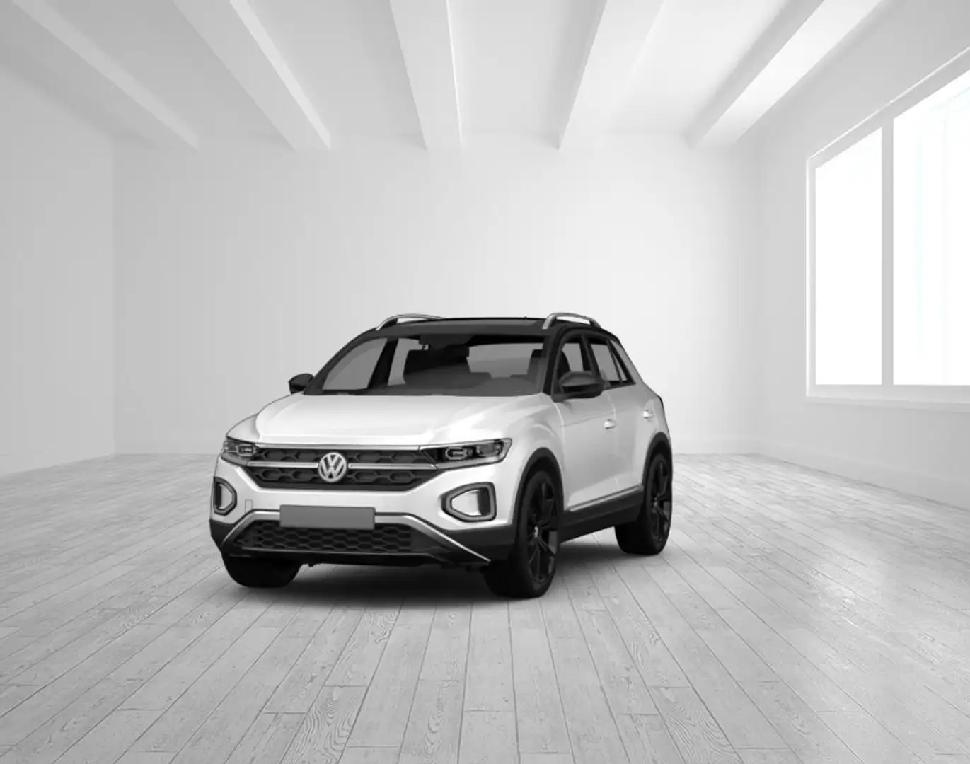 Volkswagen T-Roc 1.0 TSI Style *Navi*LED*PDC*ACC*GJR* Blanc - 1