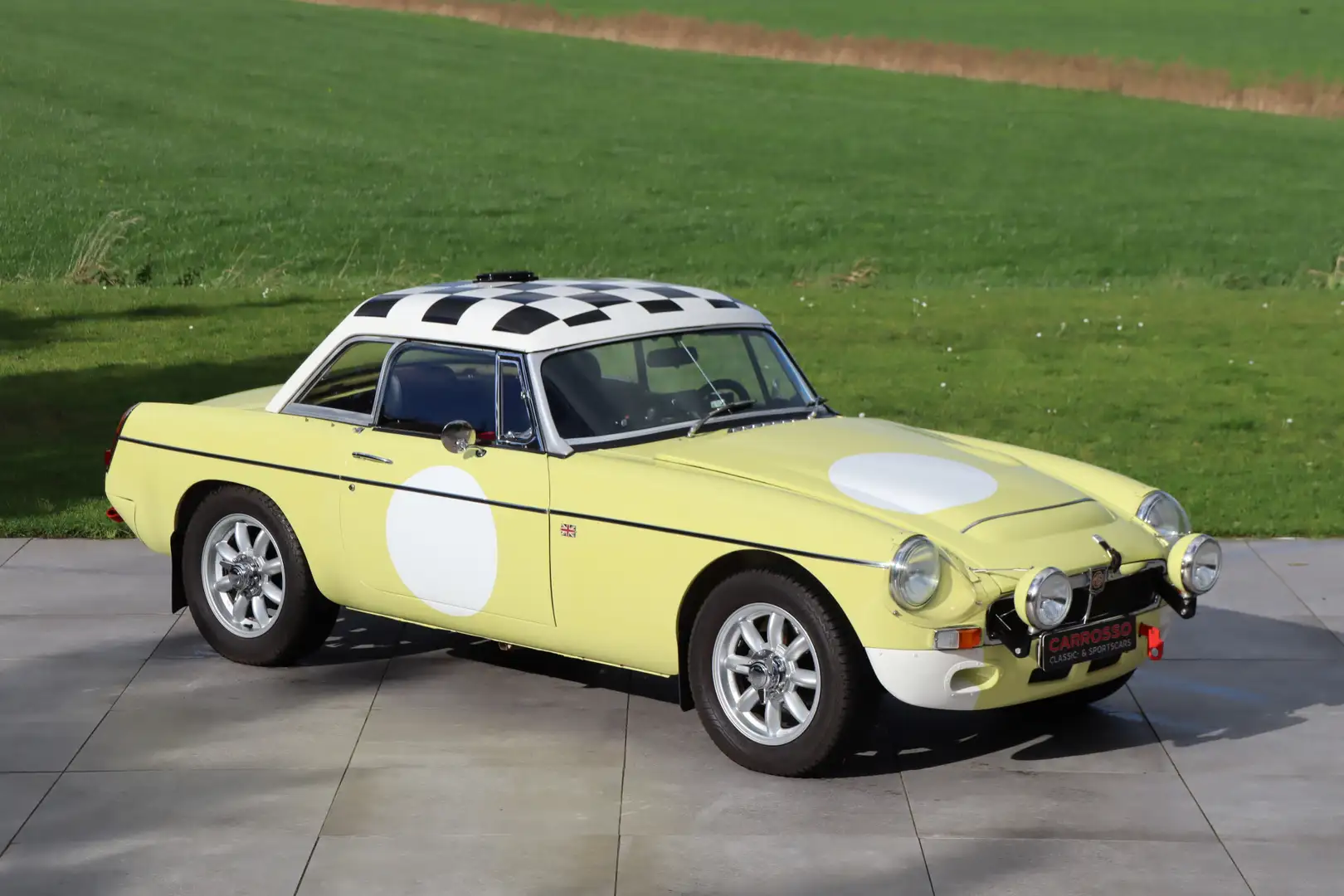 MG C Roadster Overdrive - Hardtop, Restored, Rally pr Jaune - 1