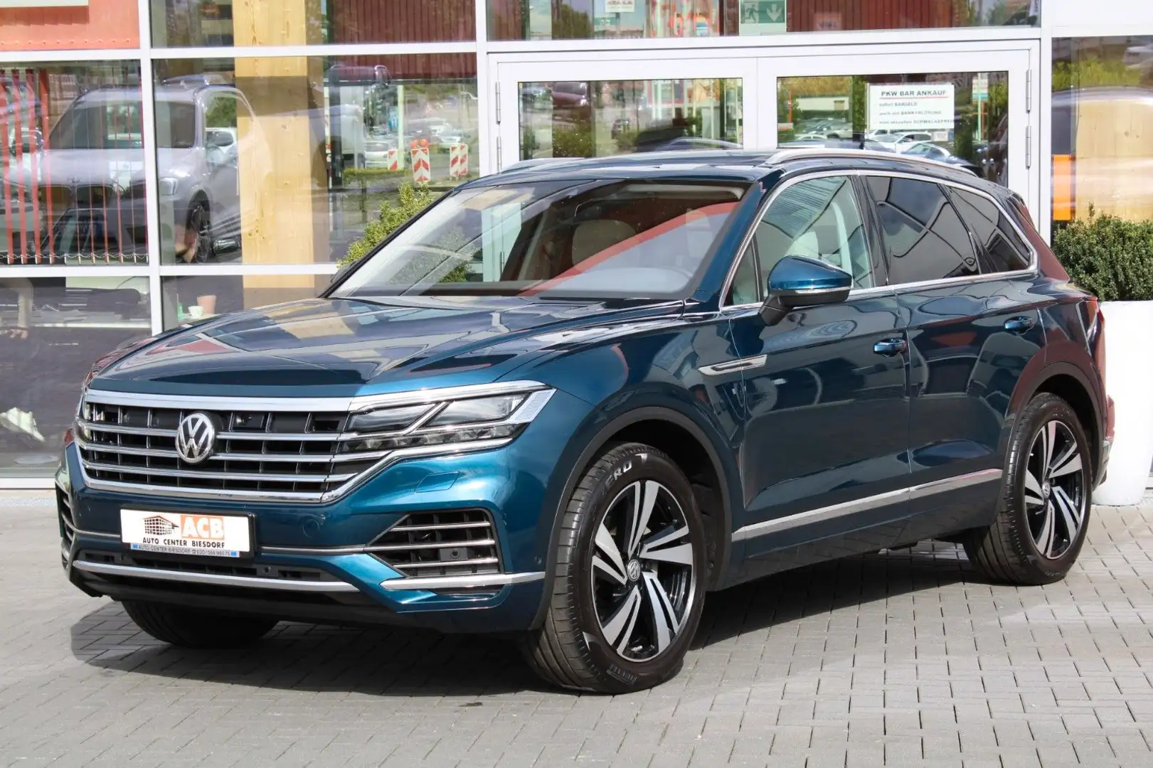Volkswagen Touareg V6 TDI 4-M ACC AHK Allradl. Luft Stdhzg Azul - 2