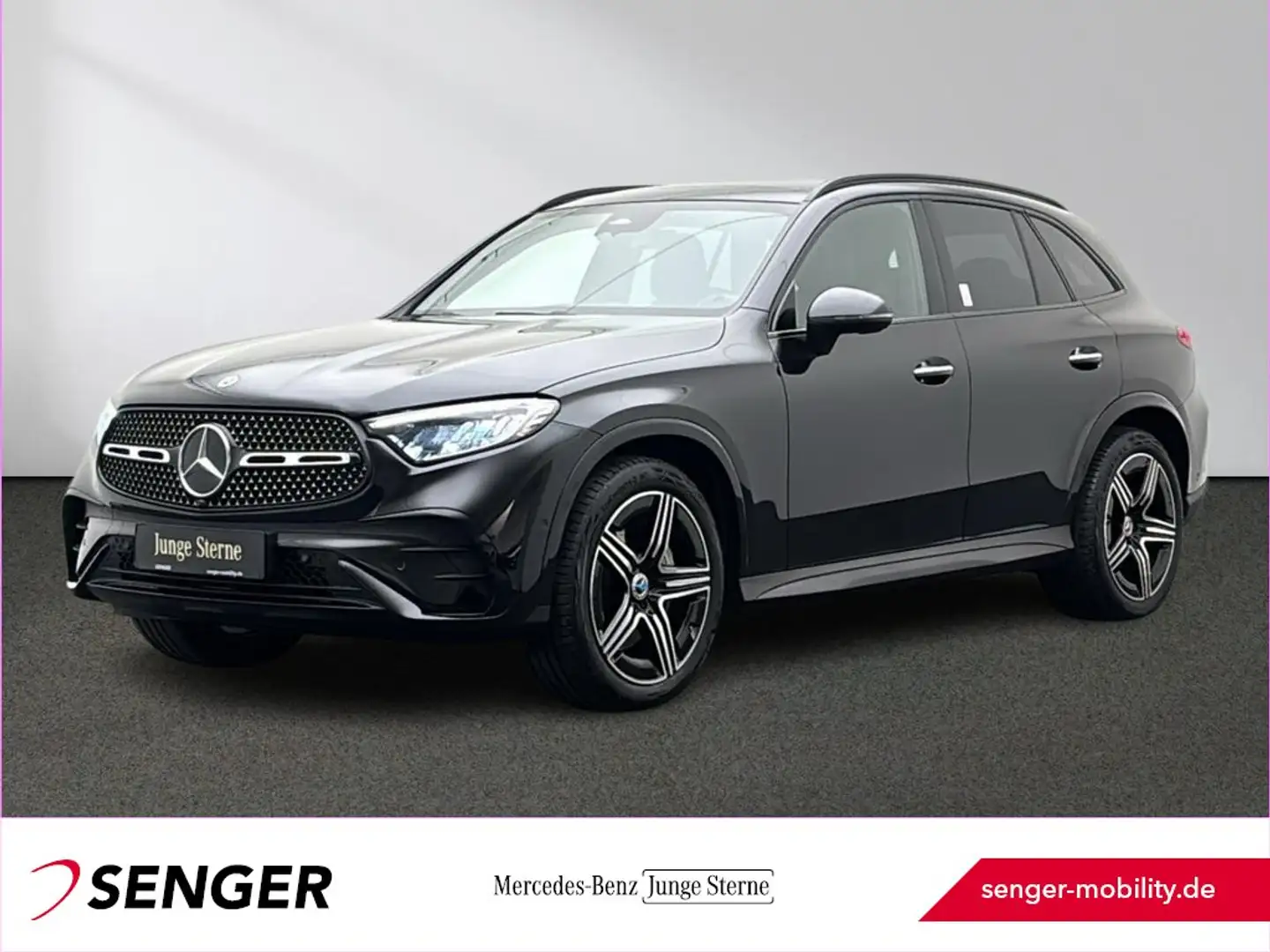 Mercedes-Benz GLC 450 d 4M AMG Night Panorama Kamera LED AHK Schwarz - 1
