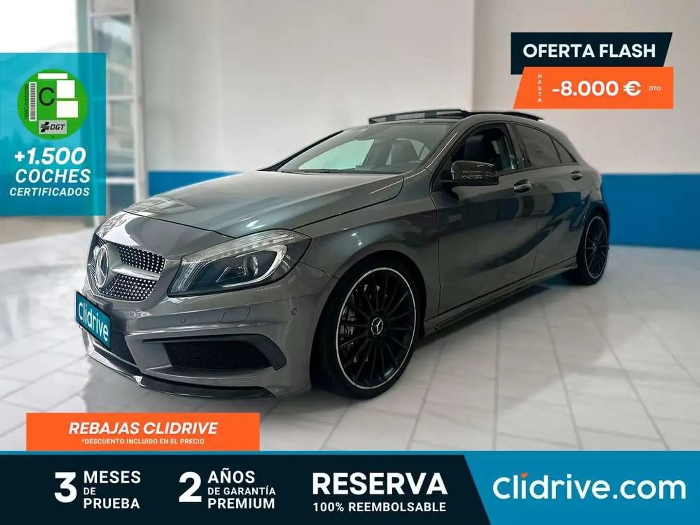 Mercedes-Benz A 45 AMG 4Matic 7G-DCT Gris - 1