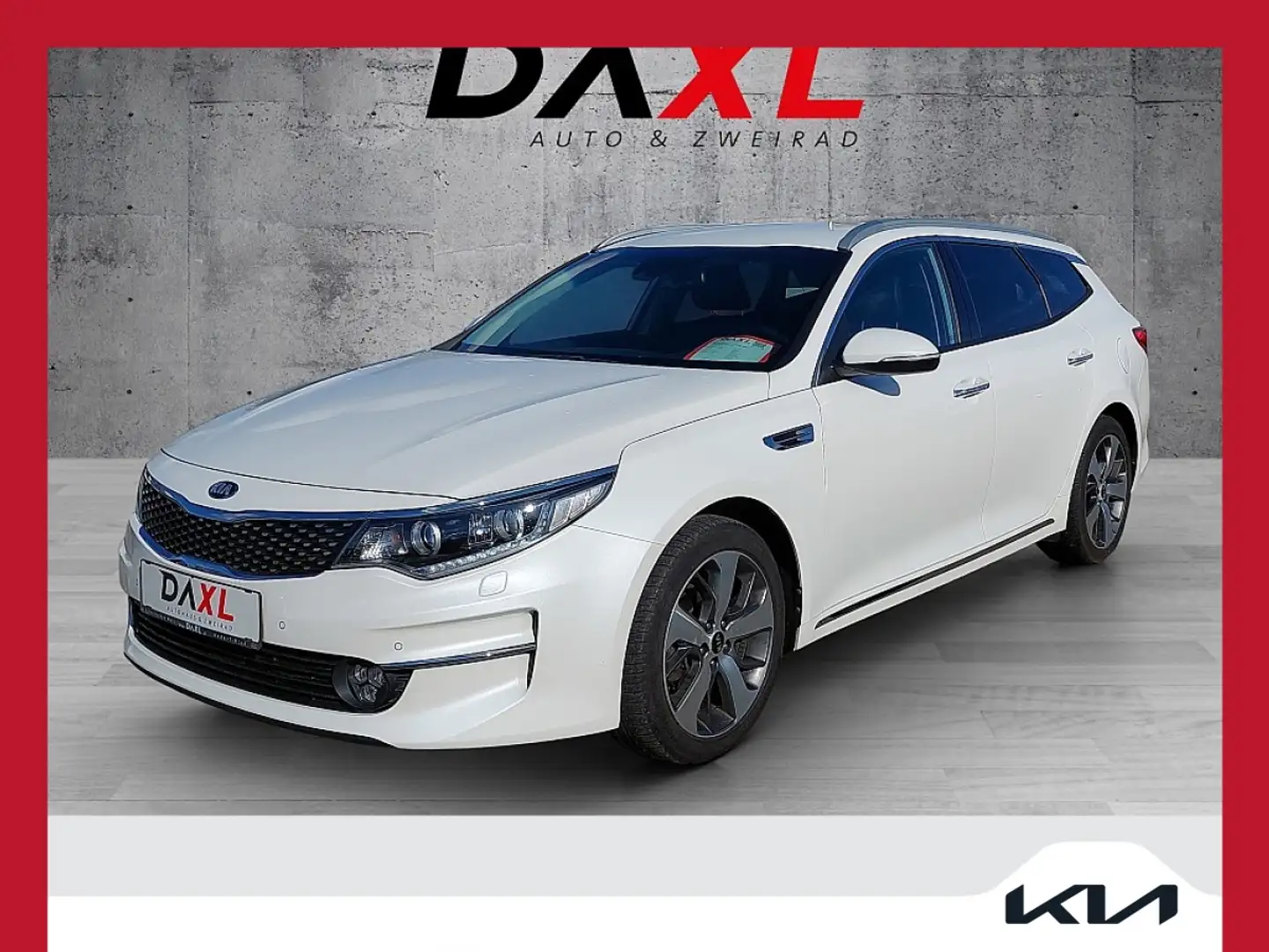 Kia Optima Wagon 1,7 CRDi ISG Gold DCT *Xenon* Blanc - 1