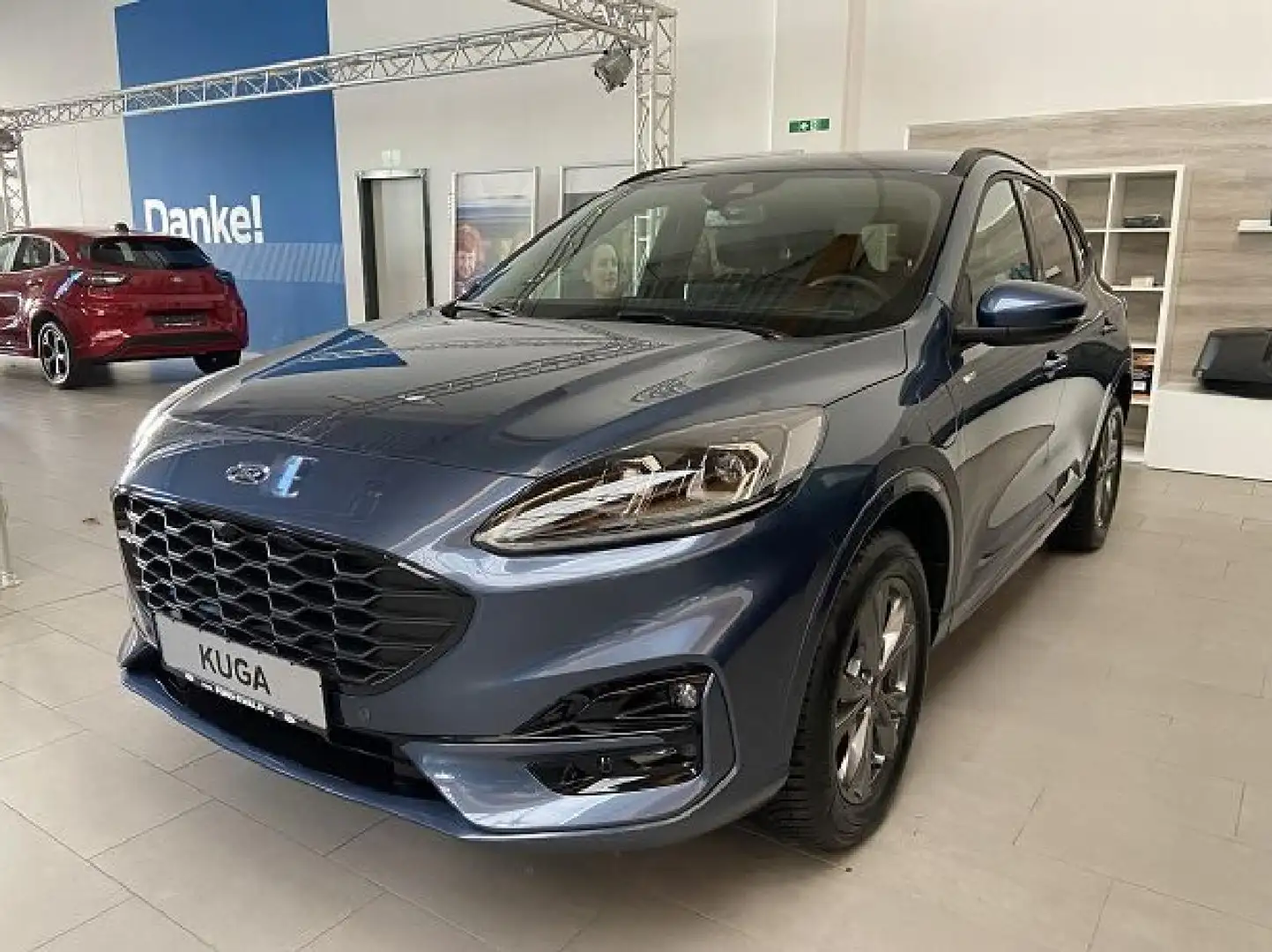 Ford Kuga Plug-In Hybrid ST-Line X Blau - 1