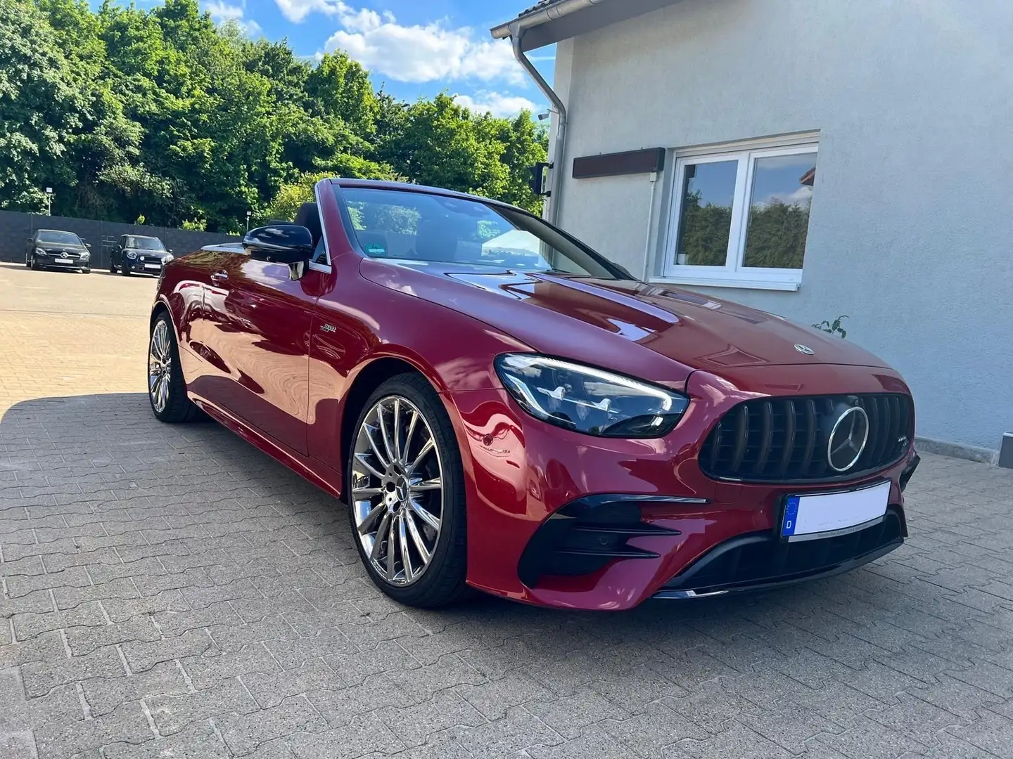 Mercedes-Benz E 53 AMG CABRIO 4Matic-NIGHT-PAKET-BURMESTER-LED Rouge - 1