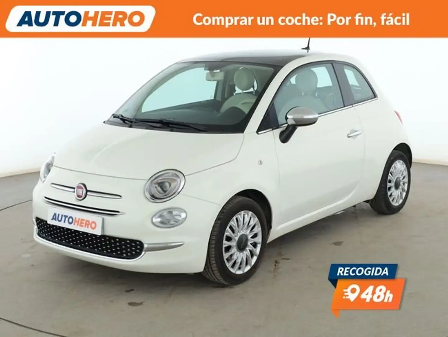 Fiat 500 1.2 Lounge Blanco - 1