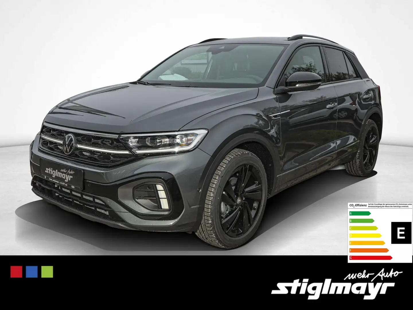 Volkswagen T-Roc R-Line 1.5 TSI Navi Matrix AHK ACC Alu-18` Grau - 1