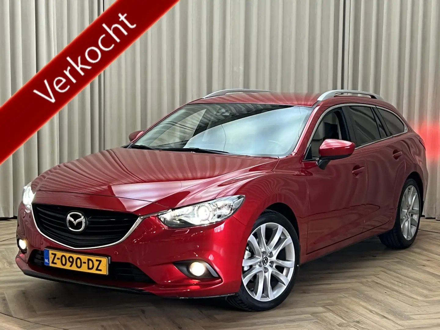 Mazda 6 Sportbreak 2.0 HP GT-M *Leder * Trekhaak / Carplay Rot - 1
