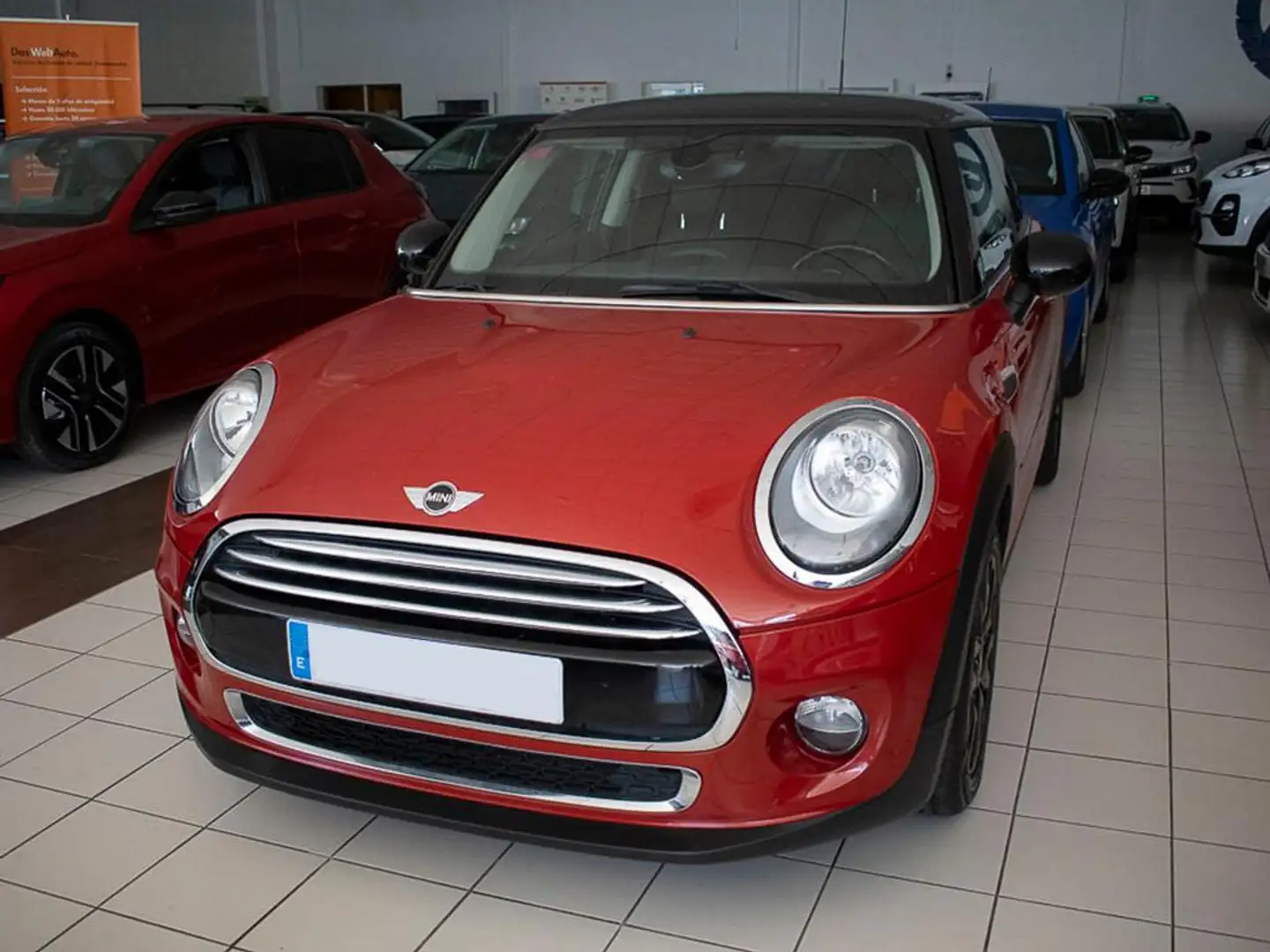 MINI Cooper D Cabrio 1.5 2P Rojo - 1