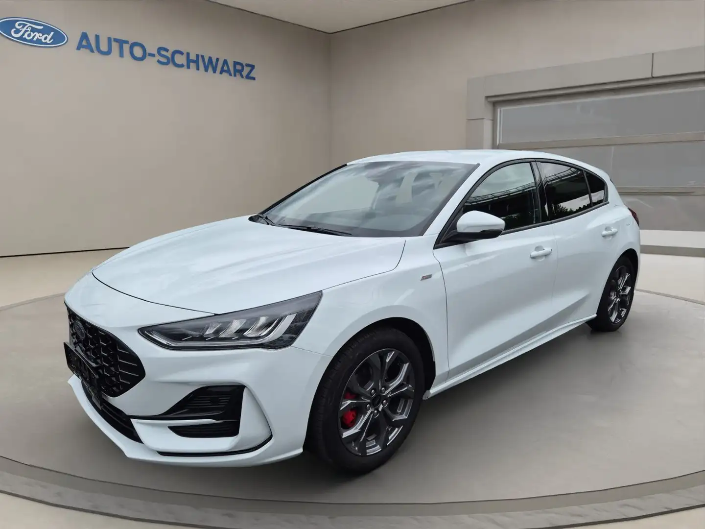 Ford Focus Lim. ST-Line Style 1.0 l EcoBoost *1.Hand* Blanc - 1