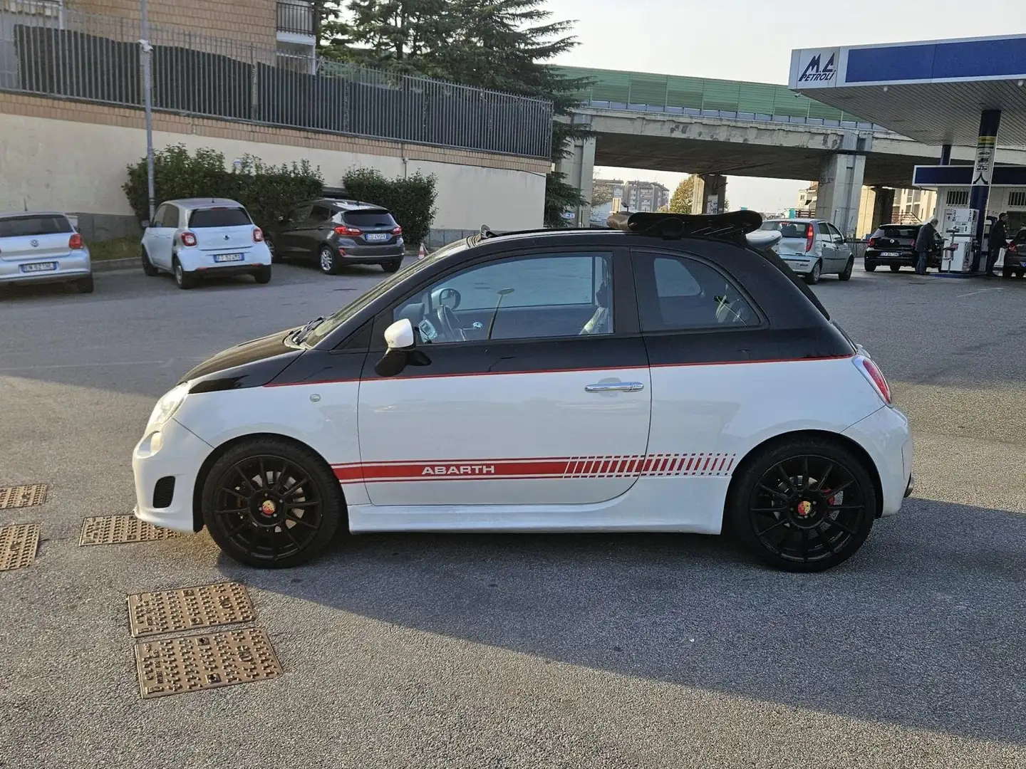 Abarth 500C 500C/595C 1.4 16v t. t-jet bicol. 140cv MTA Blanco - 2