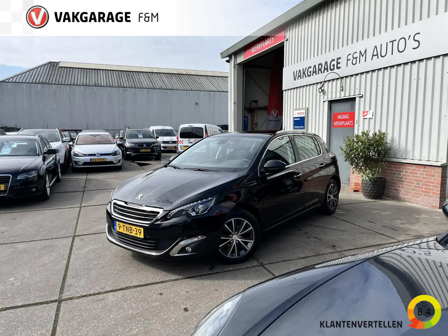 Peugeot 308 1.6 THP Première Fekete - 1
