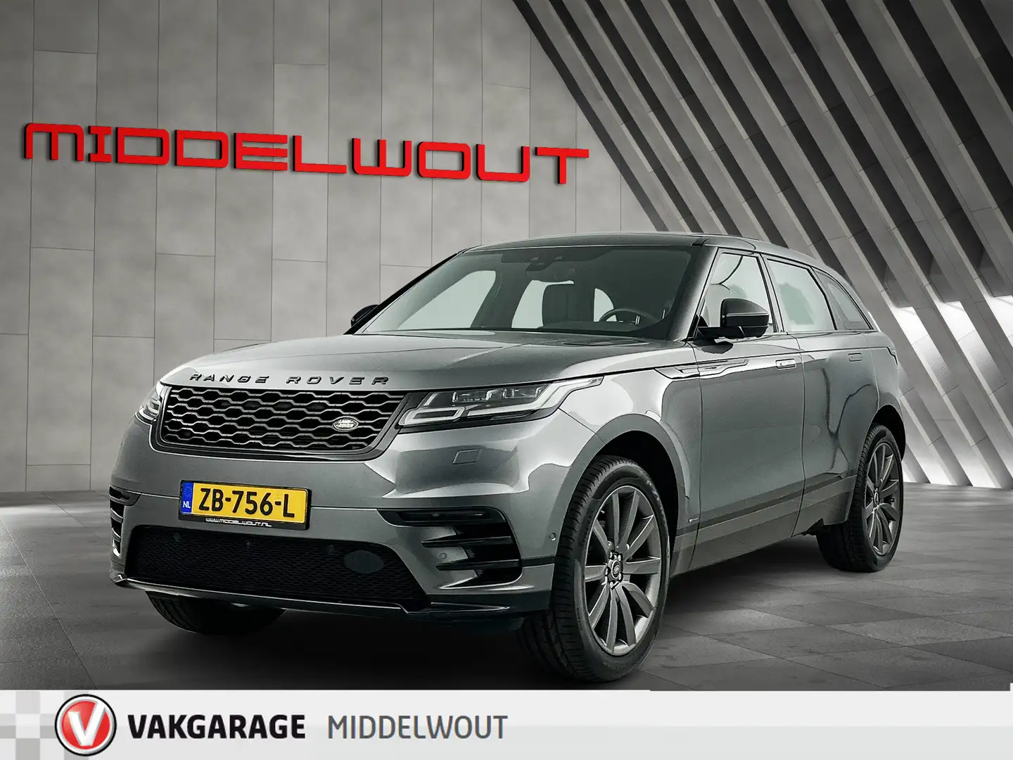 Land Rover Range Rover Velar P250 Turbo AWD R-Dynamic HSE/Pan.Dak/Mass.Stoel/Ca Gris - 1