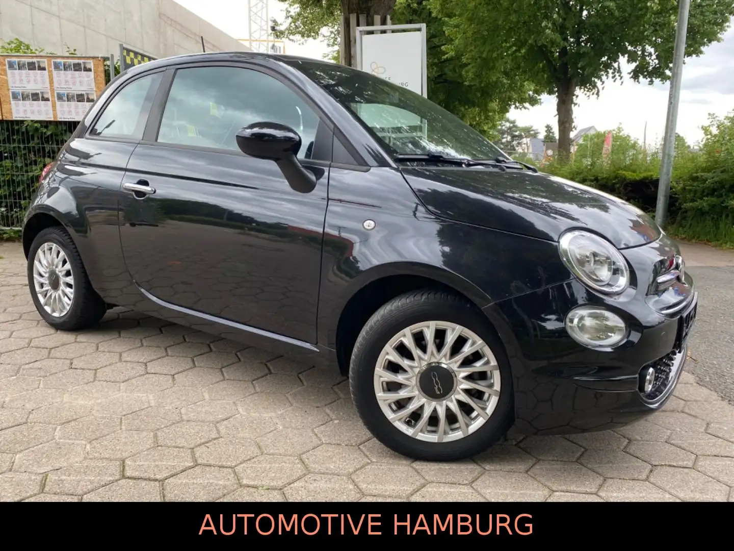 Fiat 500 *Klimaautomatik*NAVI*City*PDC*CarPlay*1.Hand Schwarz - 1