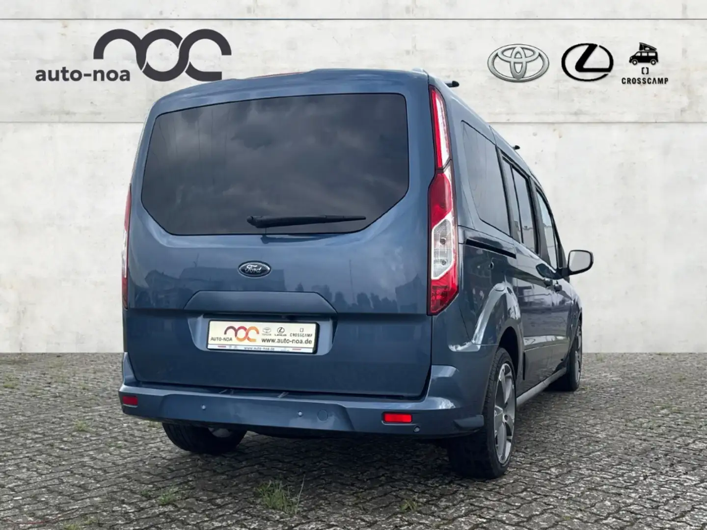 Ford Tourneo Custom Grand Connect Titanium 7-Sitzer ACC Apple CarPlay Modrá - 2