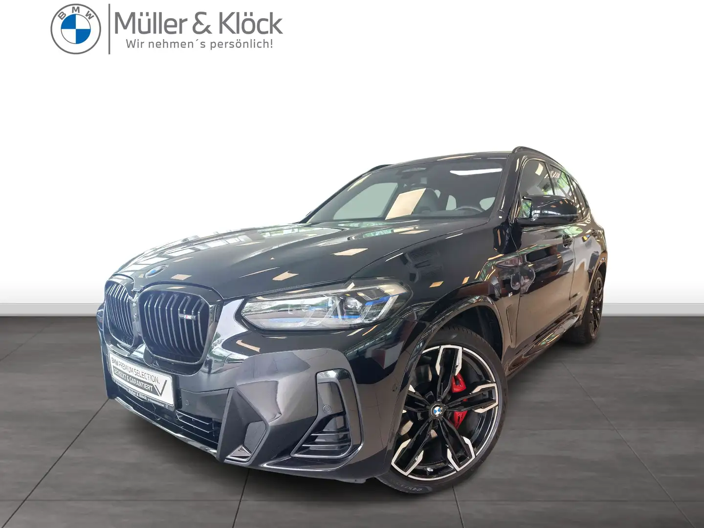 BMW X3 M 40d Head-Up HK HiFi DAB WLAN Pano.Dach AHK Negro - 1