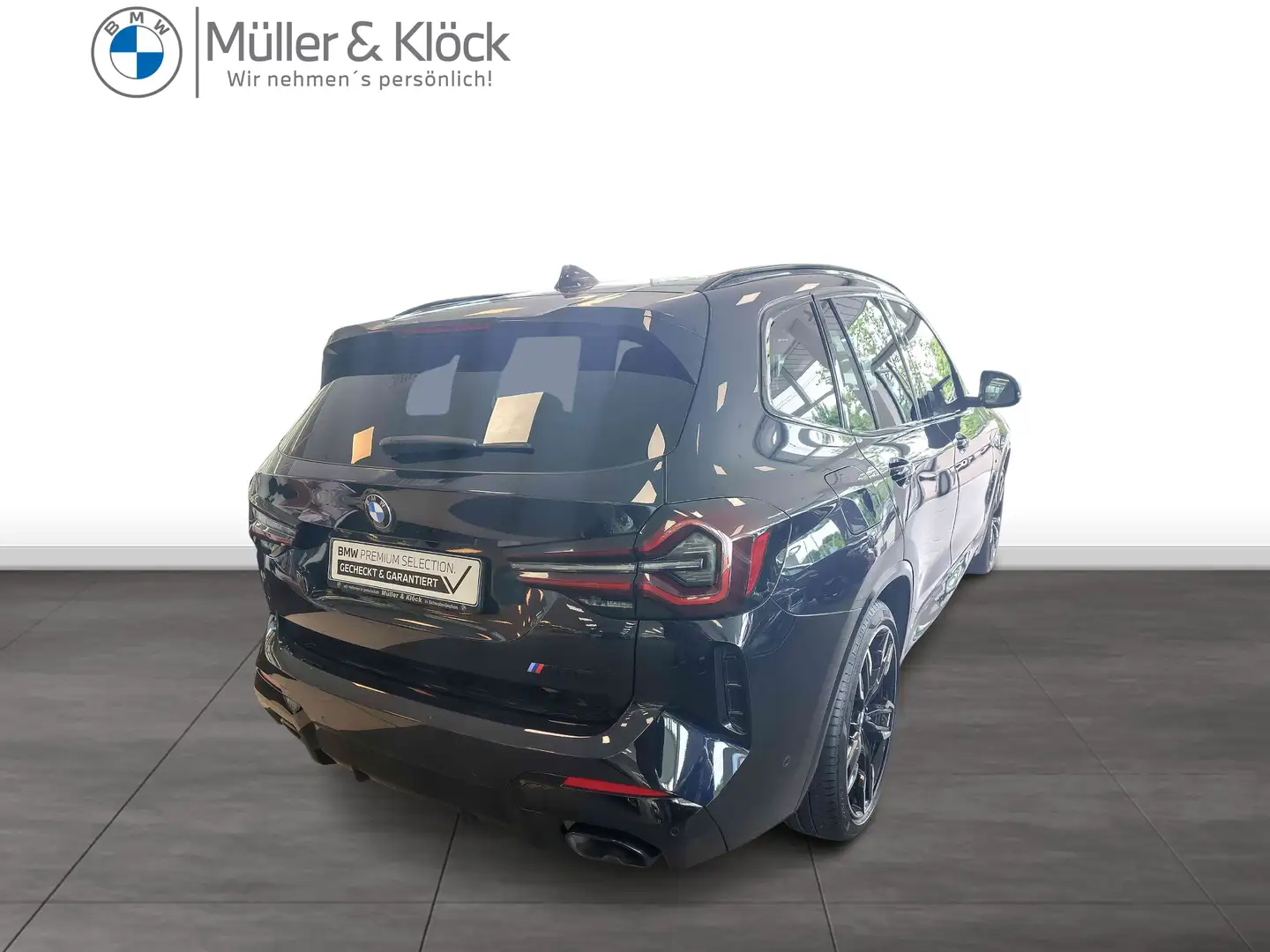 BMW X3 M 40d Head-Up HK HiFi DAB WLAN Pano.Dach AHK Negro - 2
