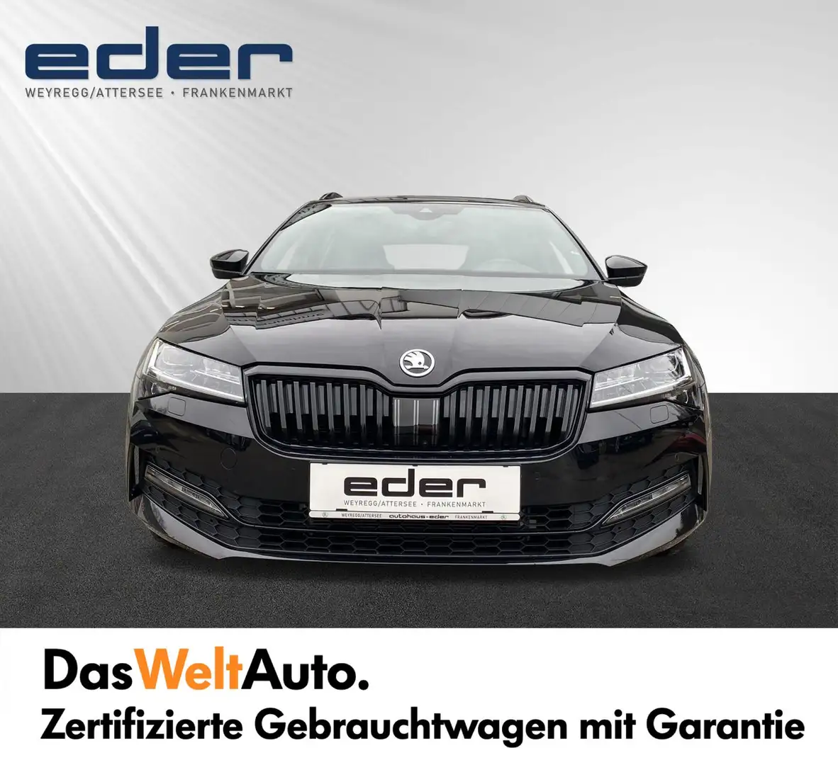 Skoda Superb Sportline TDI DSG Schwarz - 2