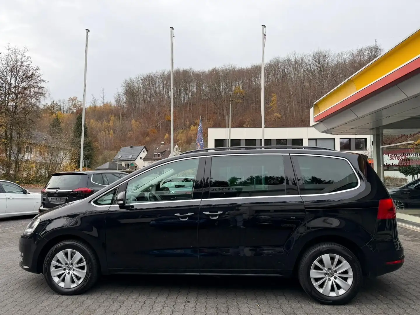 Volkswagen Sharan Comfortline BMT, 7 - Sitzer, Navy Negru - 2