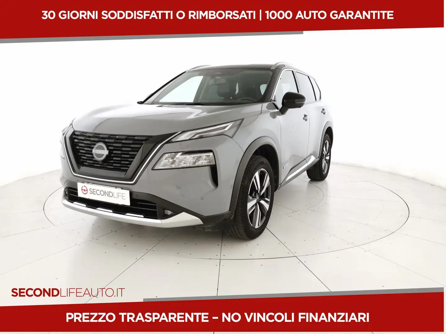 Nissan X-Trail 1.5 e-power Tekna e-4orce 4wd auto Grigio - 1