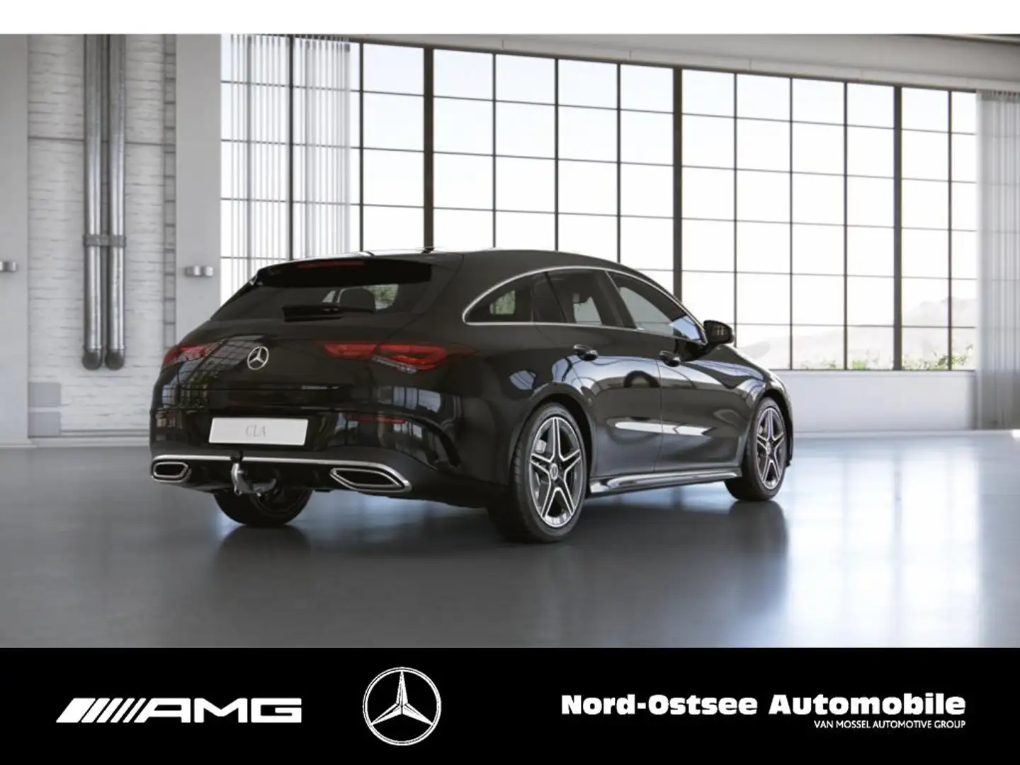 Mercedes-Benz CLA 200 SB AMG AHK LED NAVI SITZHZG TEMPO DAB Schwarz - 2