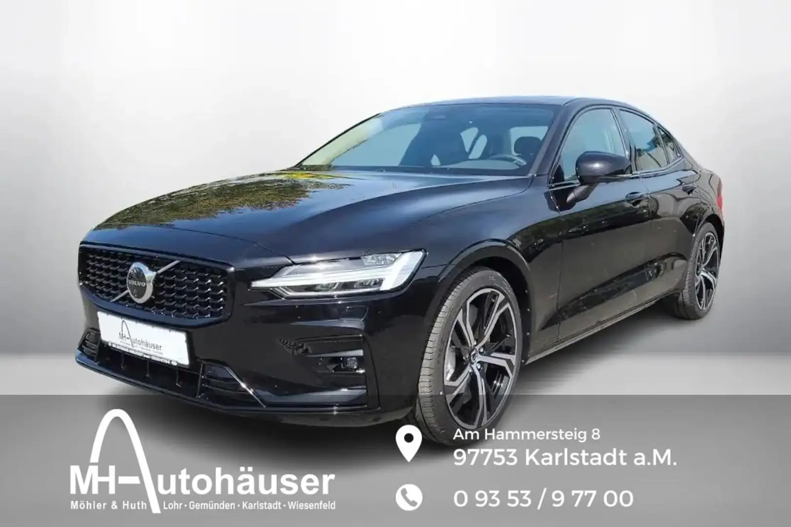 Volvo S60 2.0 Turbo Plus Dark Allrad Schwarz - 1