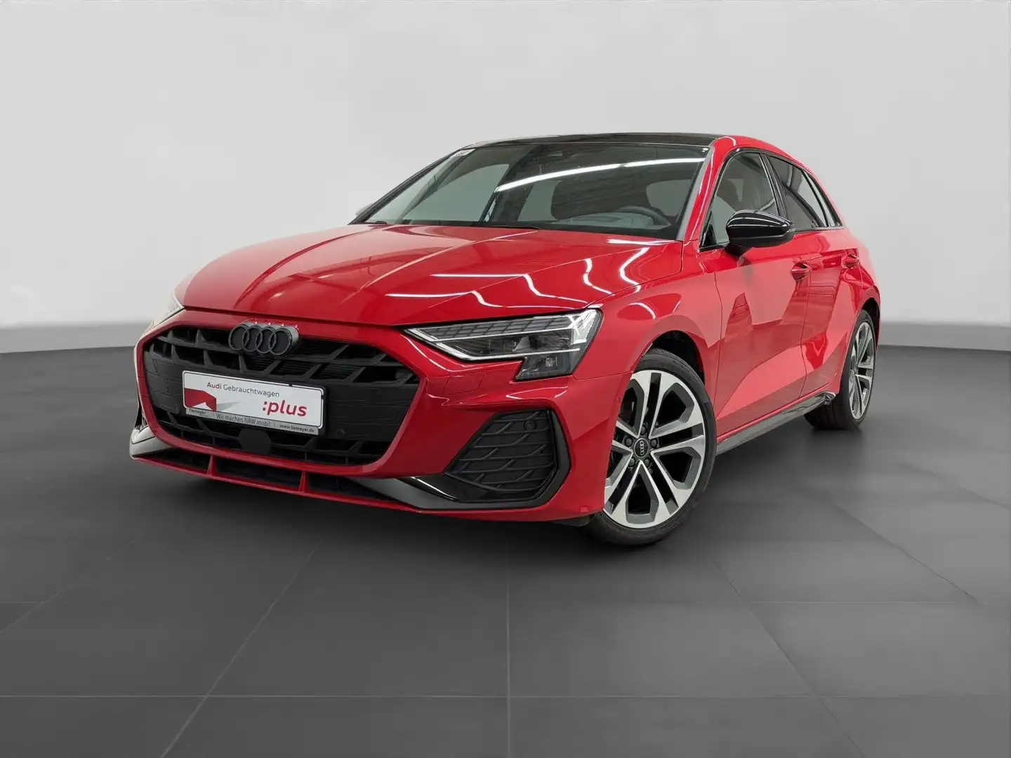 Audi A3 35 TFSI S LINE PANO LEDER SONOS HuD Rot - 2