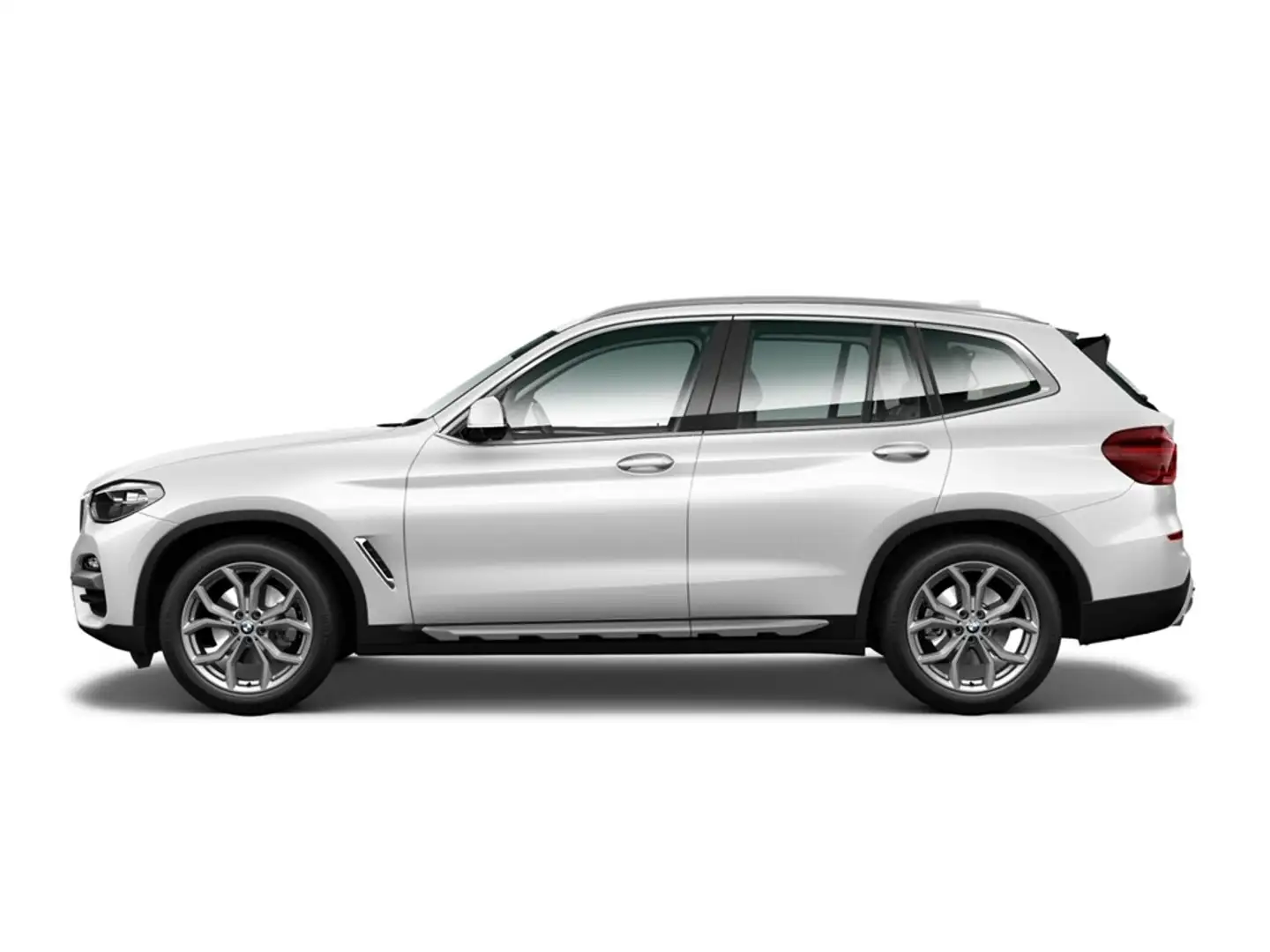 BMW X3 xDRIVE20d X-LINE AUTOMATIK NAVI HuD LED AHK KAMERA Weiß - 2