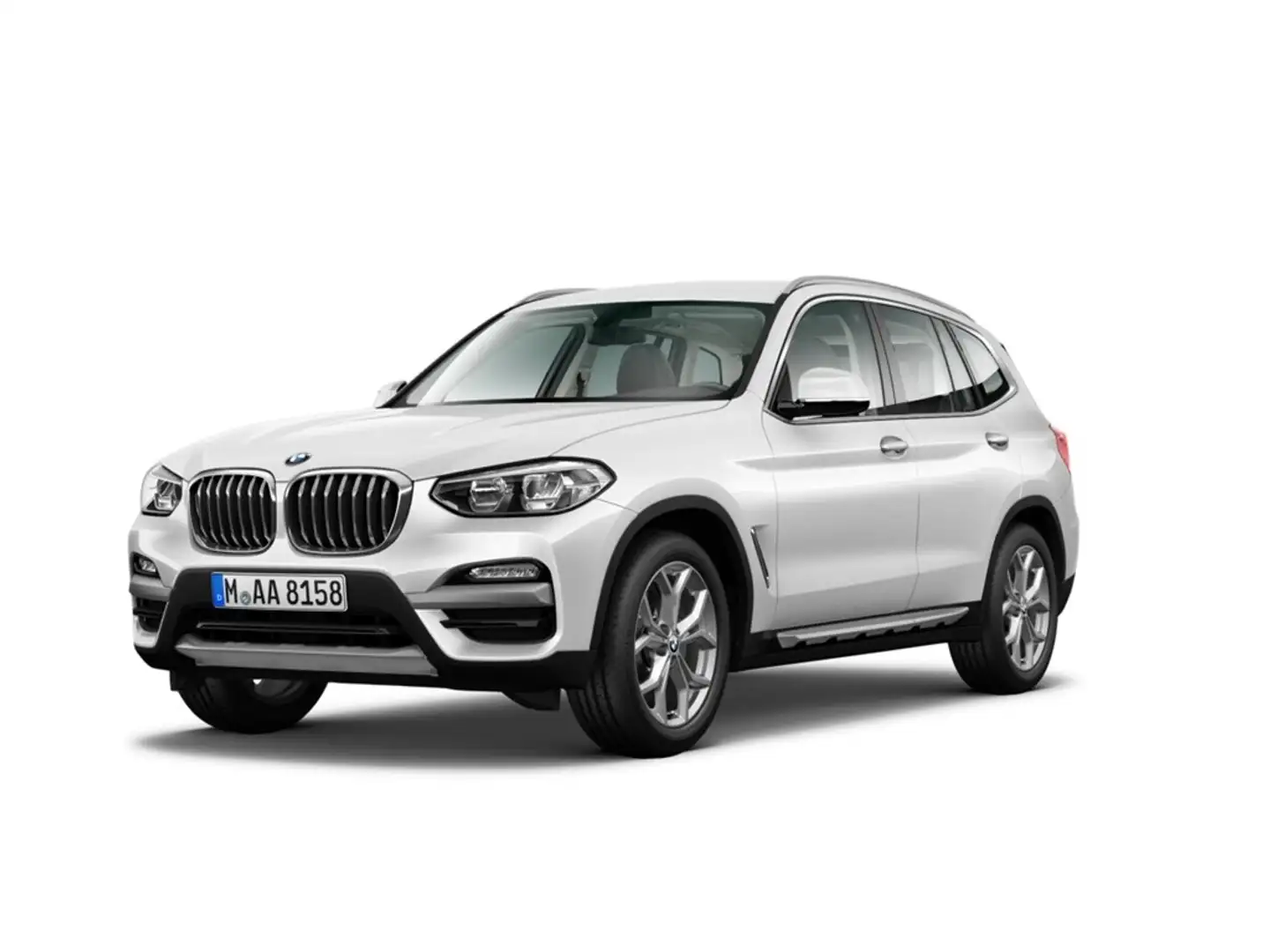 BMW X3 xDRIVE20d X-LINE AUTOMATIK NAVI HuD LED AHK KAMERA Weiß - 1
