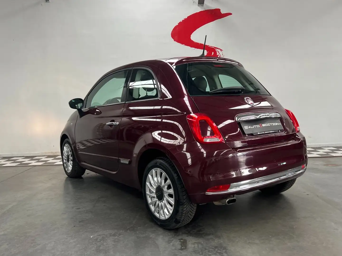 Fiat 500 1.2i Lounge Rood - 2