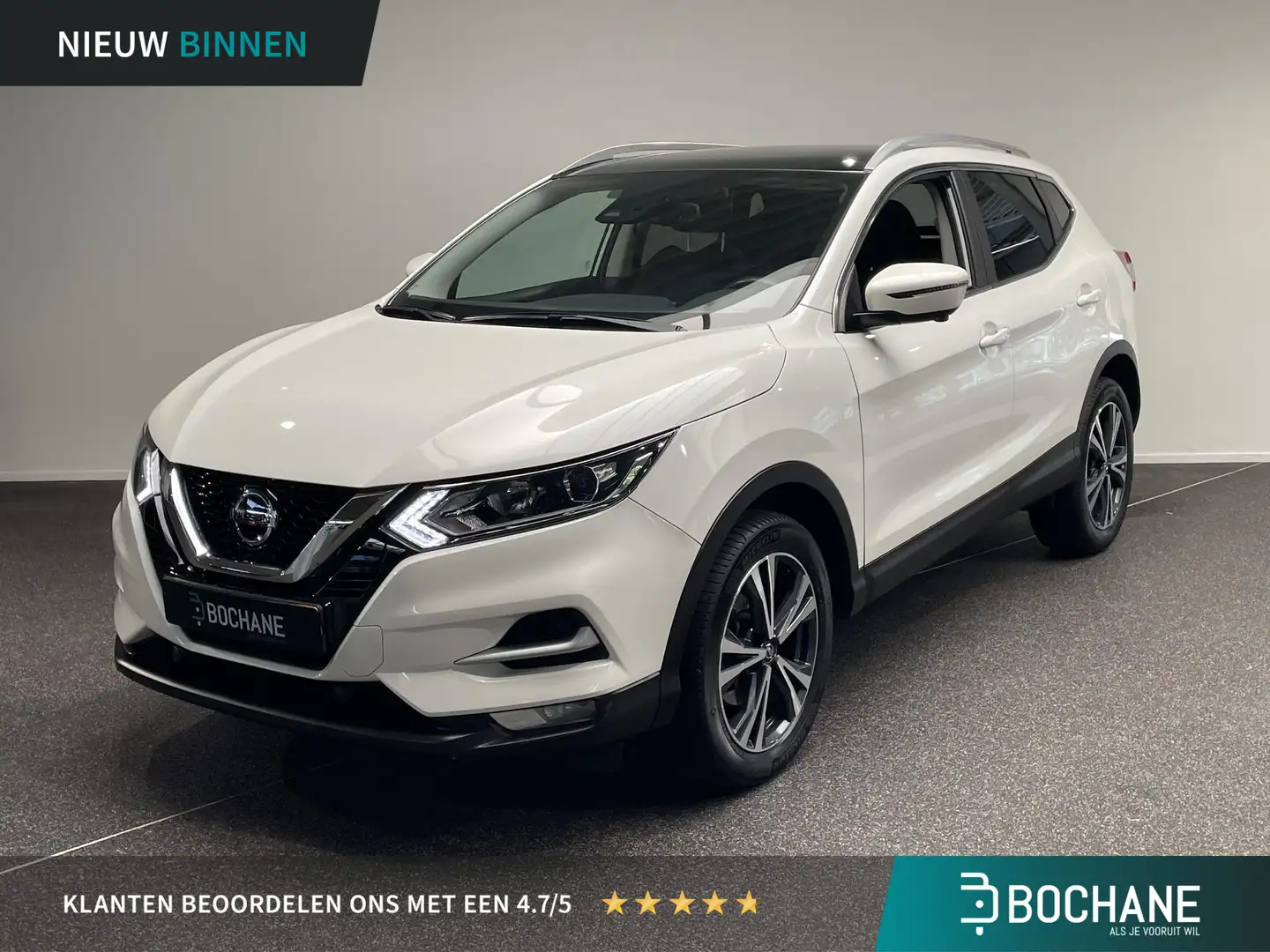 Nissan Qashqai 1.3 DIG-T Design Edition Blanc - 1
